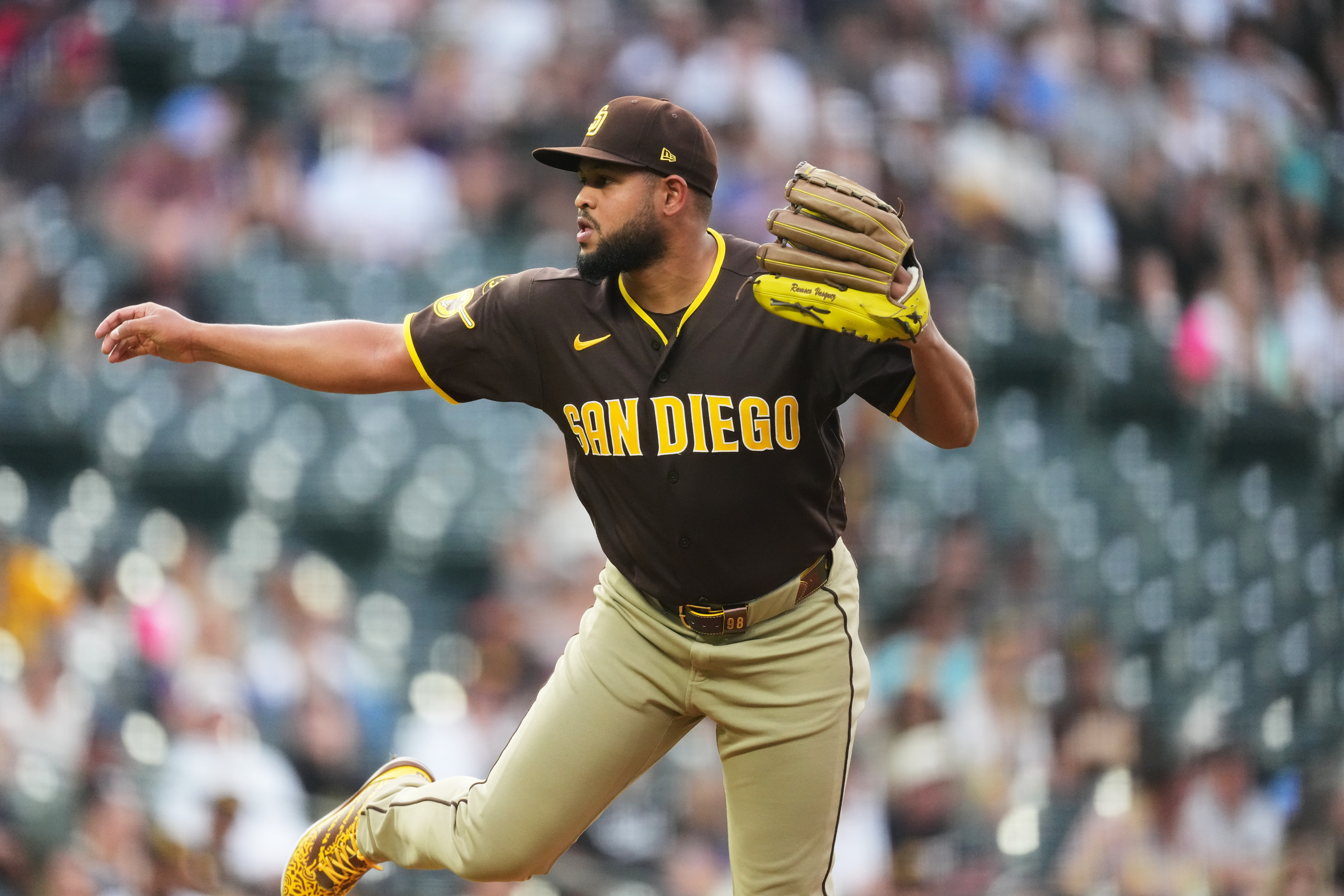 Padres Rockies Baseball