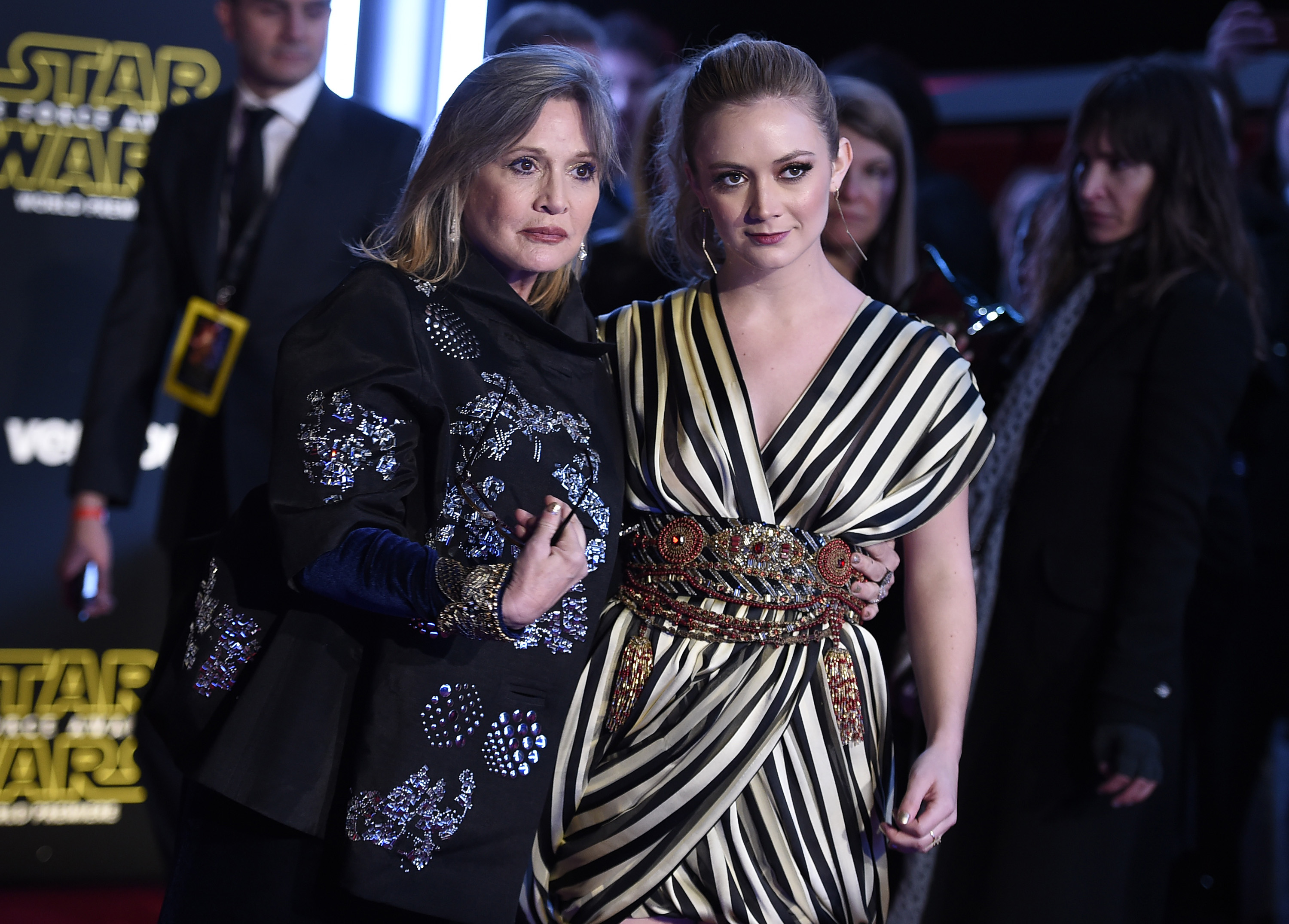 Carrie Fisher, Billie Lourd AP