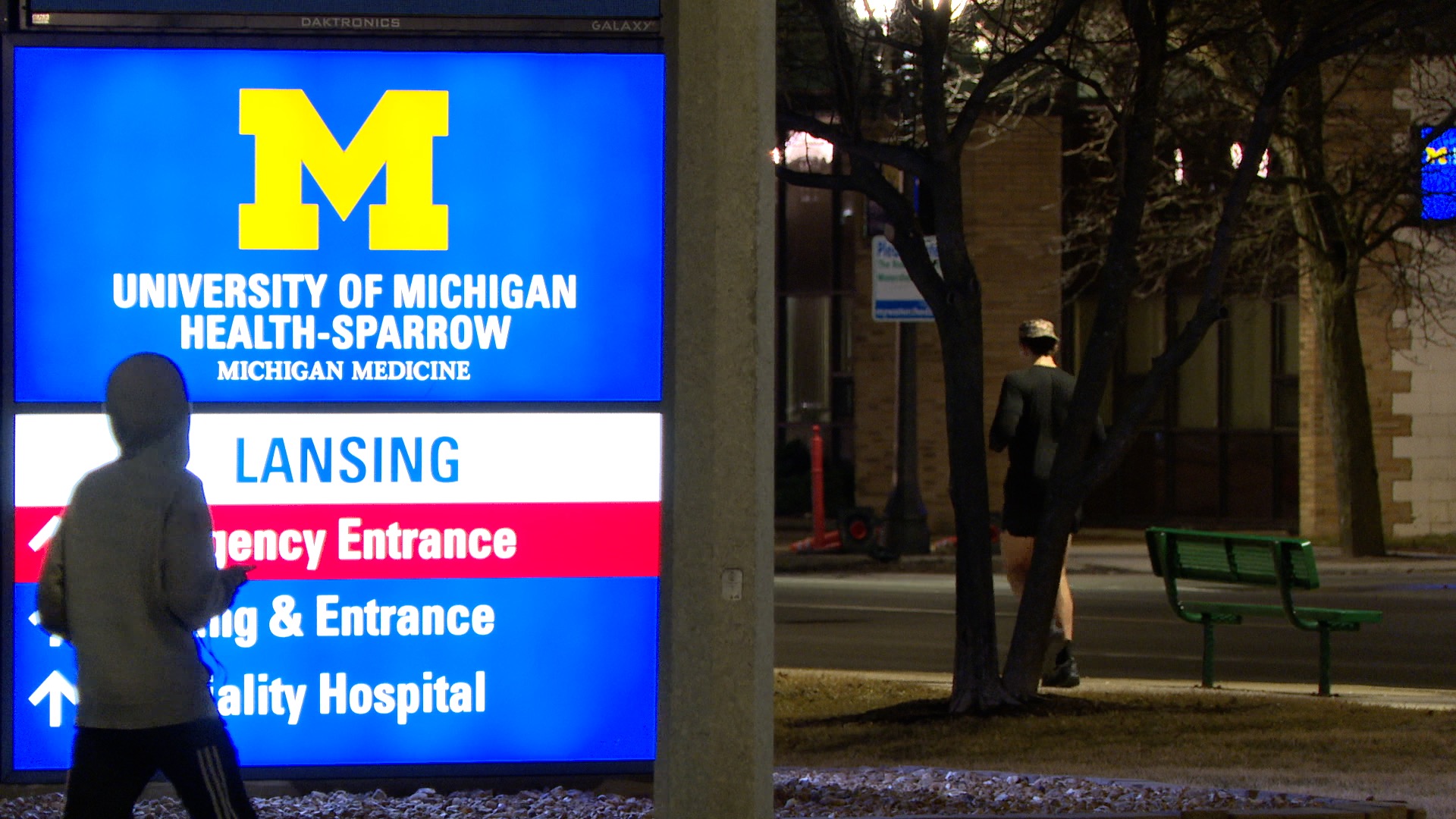 UM Health Sparrow Sign