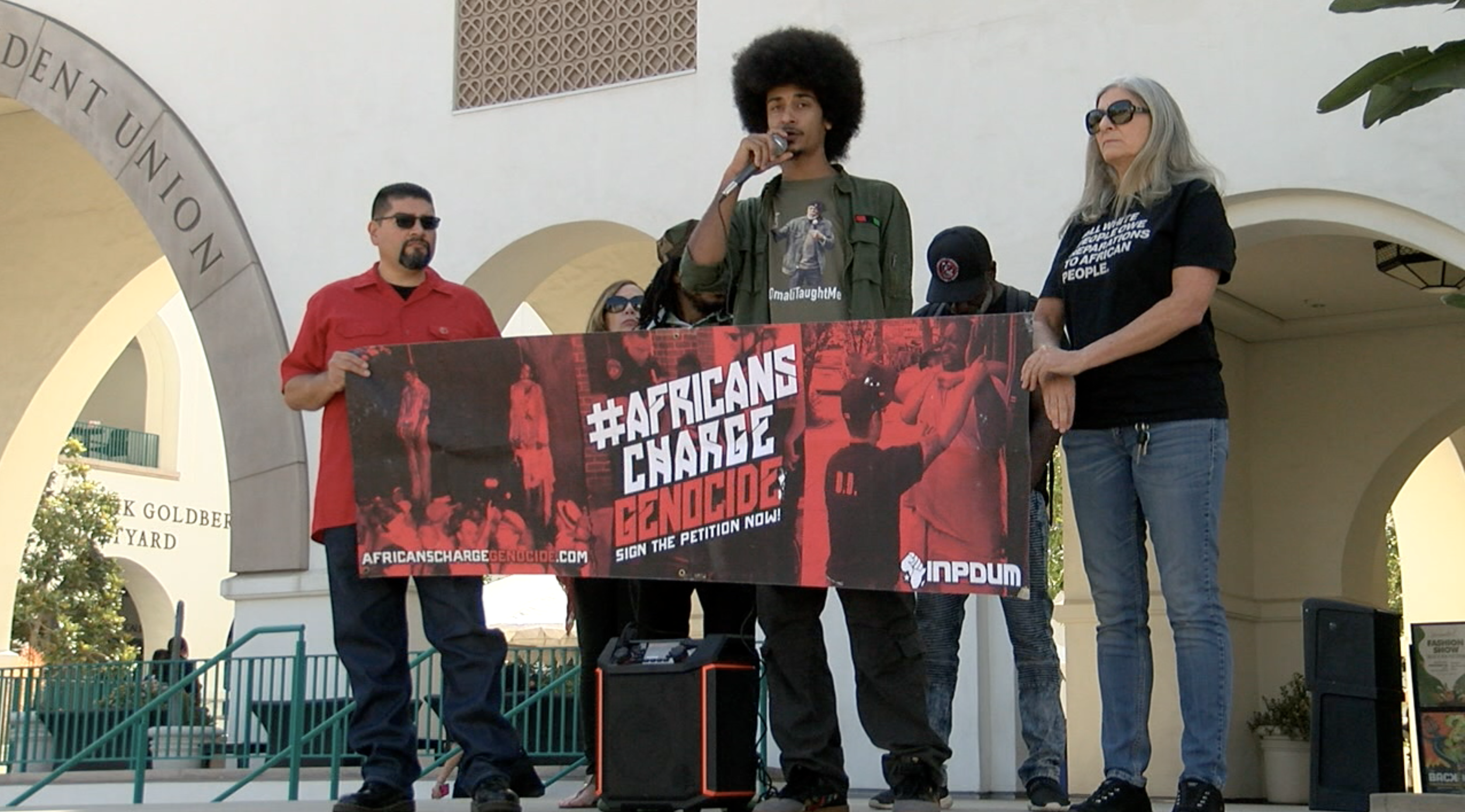 Protestors use anti-Semitic tropes during SDSU rally