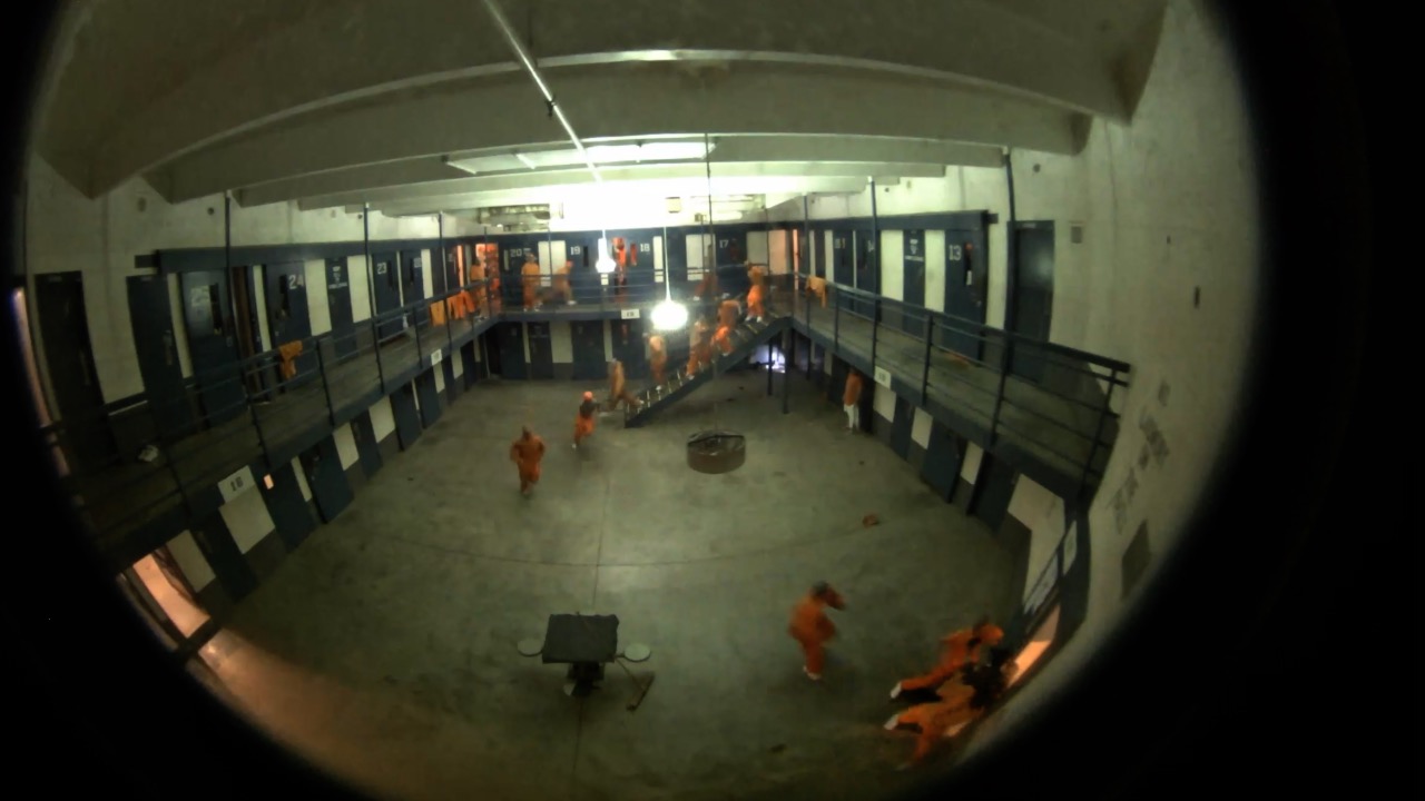 Lewis Prison unlocked doors