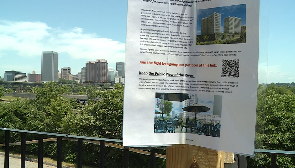 Richmond James River tower plan