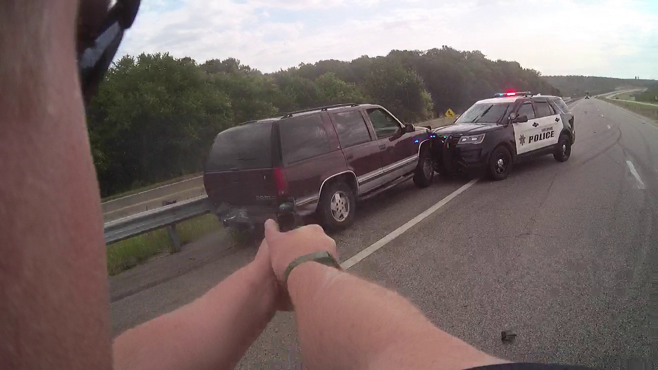 Sand Springs police chase