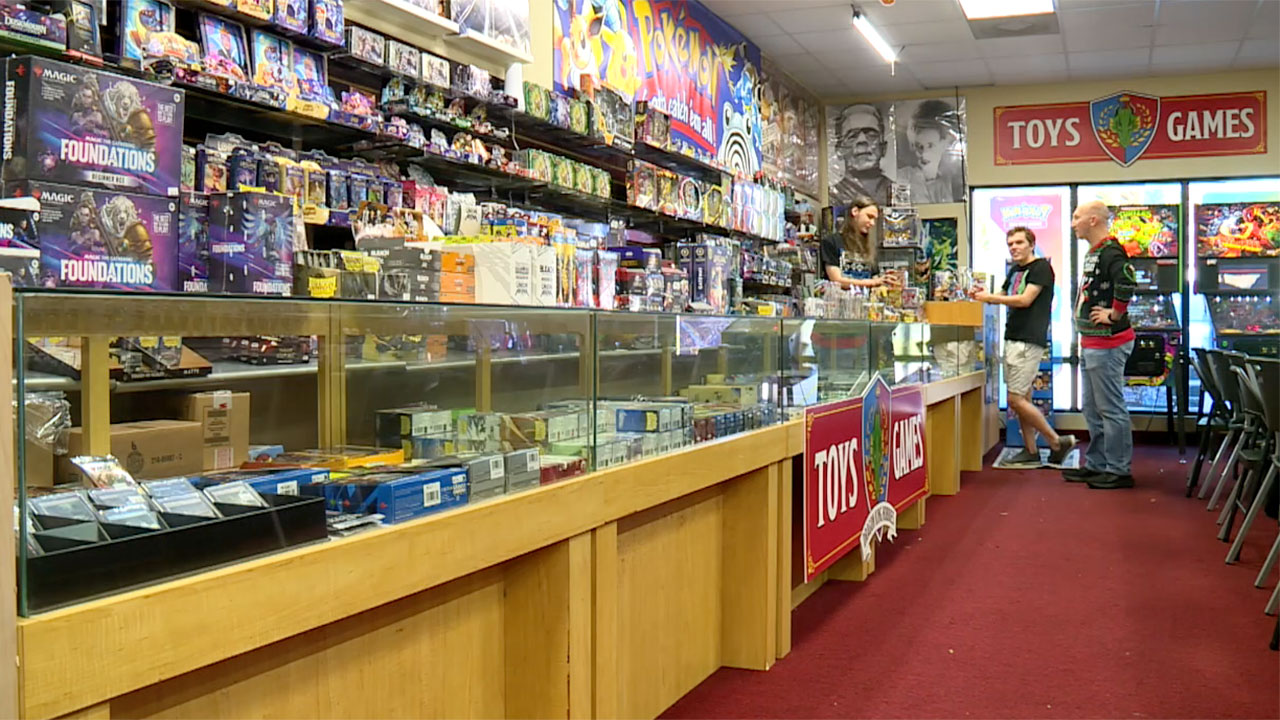 Located in Vero Beach, Dragon King Hobbies has a large selection of toys, comics and Pokemon items.