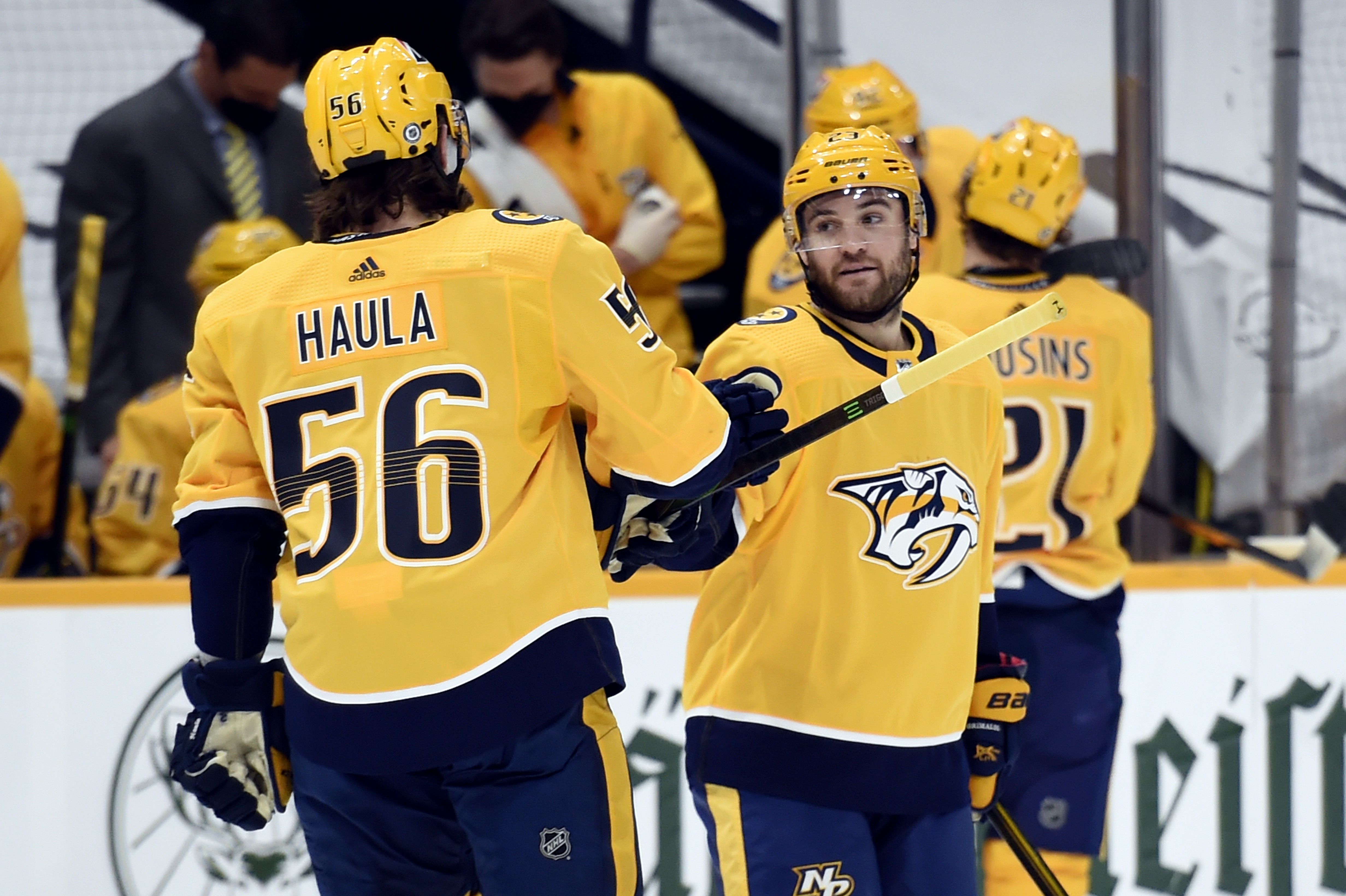 Rocco Grimaldi Red Wings Predators Hockey