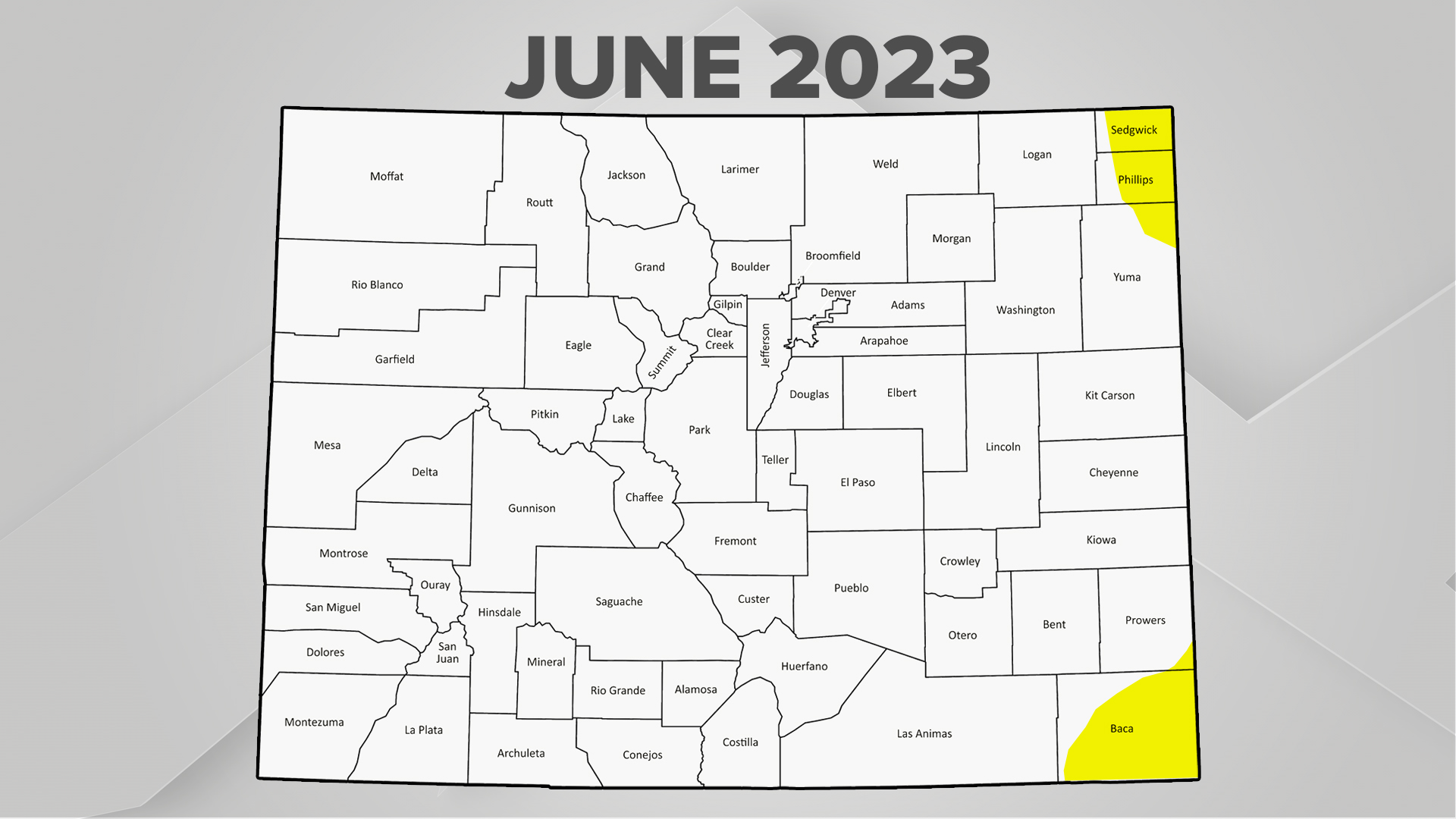 Colorado Drought June 2023