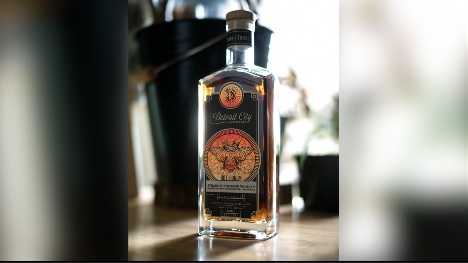 Detroit City Distillery Hot Honey Bourbon