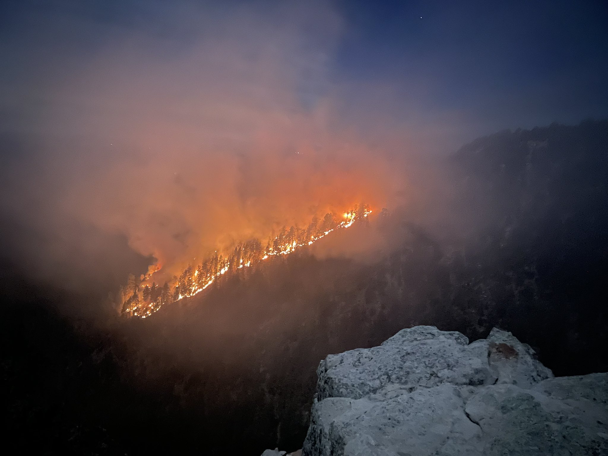 First Horton Fire Photo