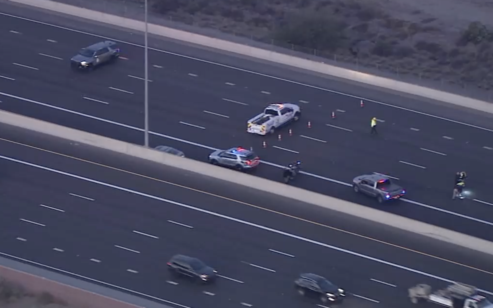 Loop 202 Country Club ped crash