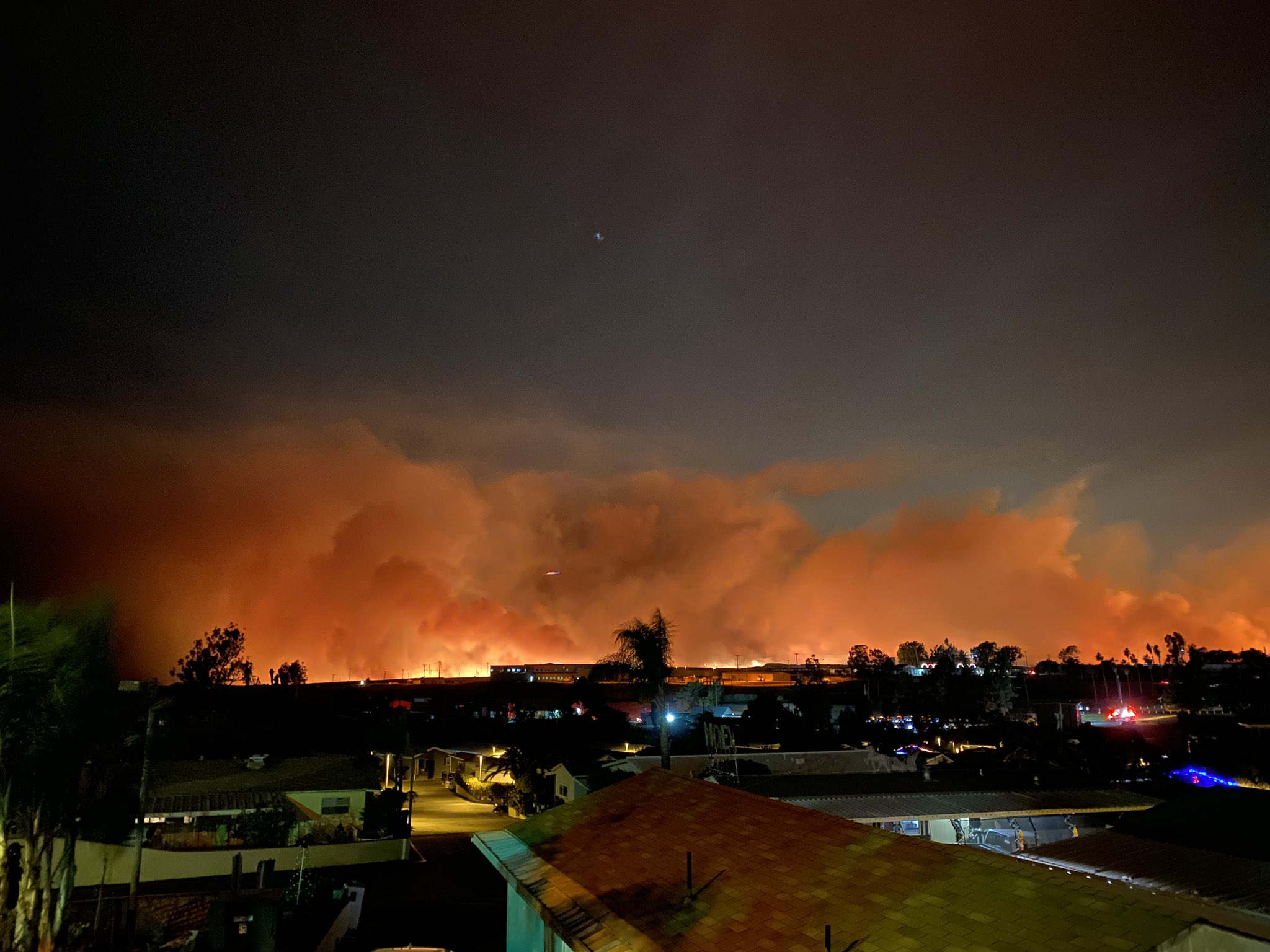 MAP: Creek Fire near Camp Pendleton forces thousands to flee - Vimarsana News