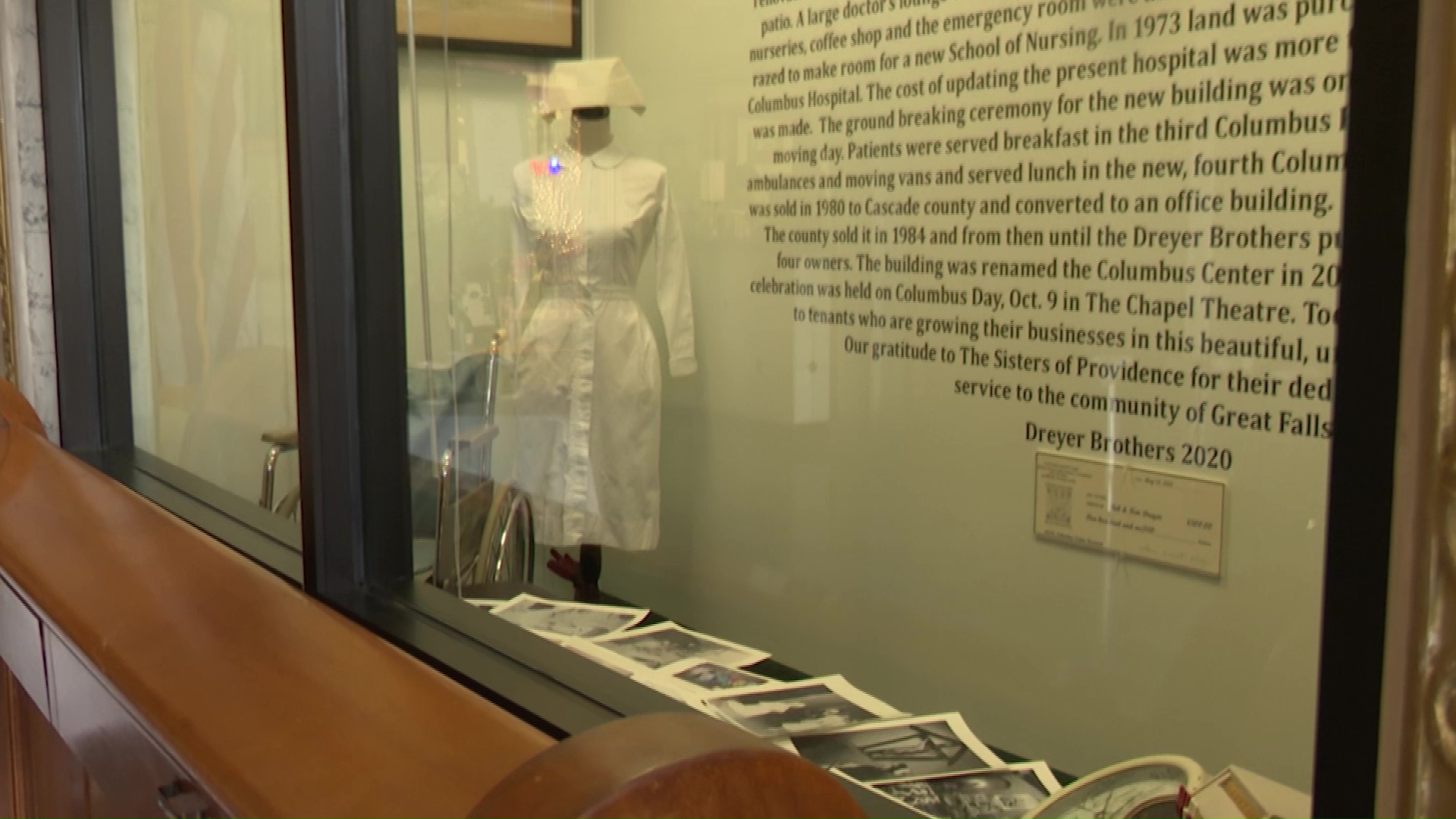 Columbus Center unveils display celebrating its history