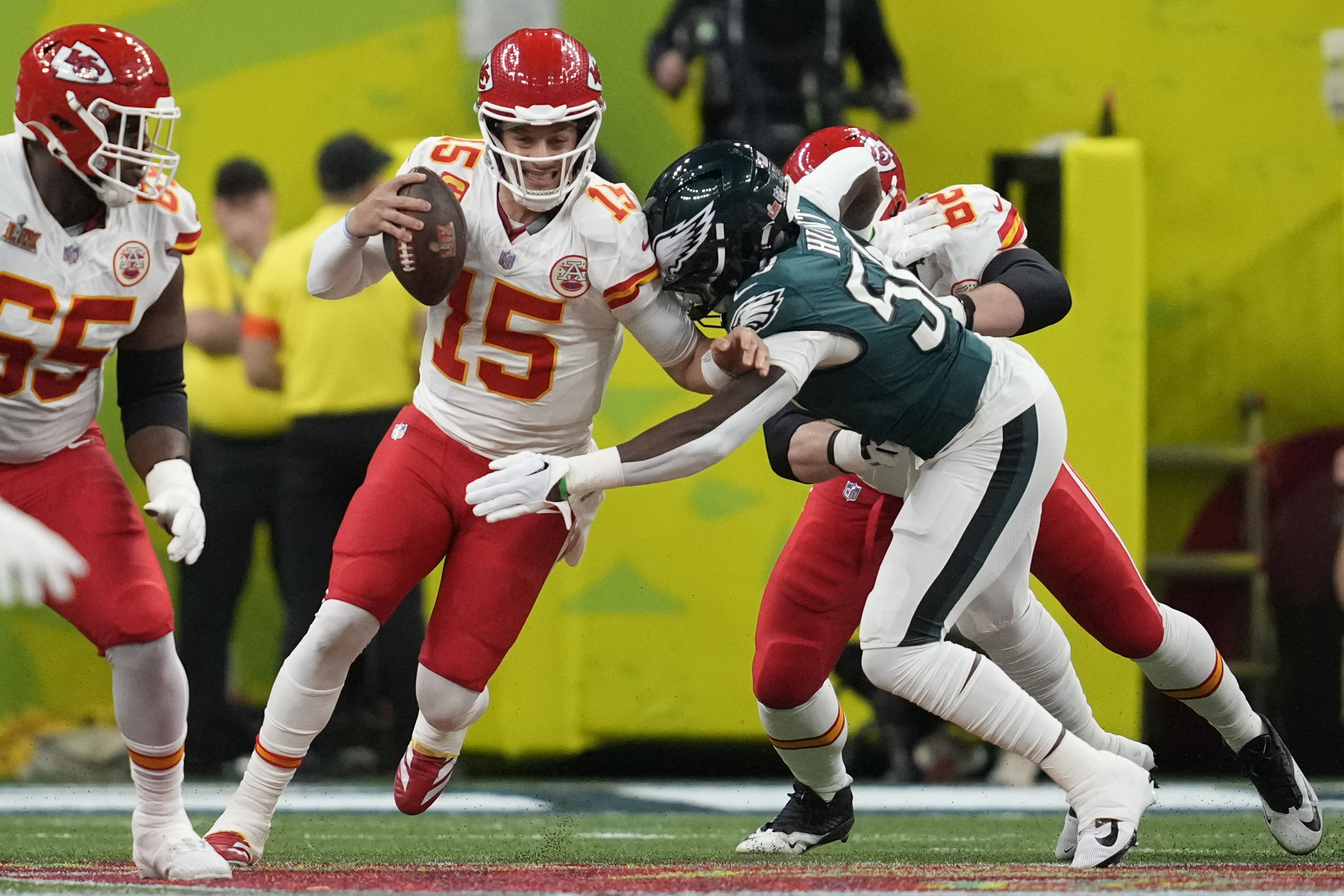 Chiefs Eagles Super Bowl Football
