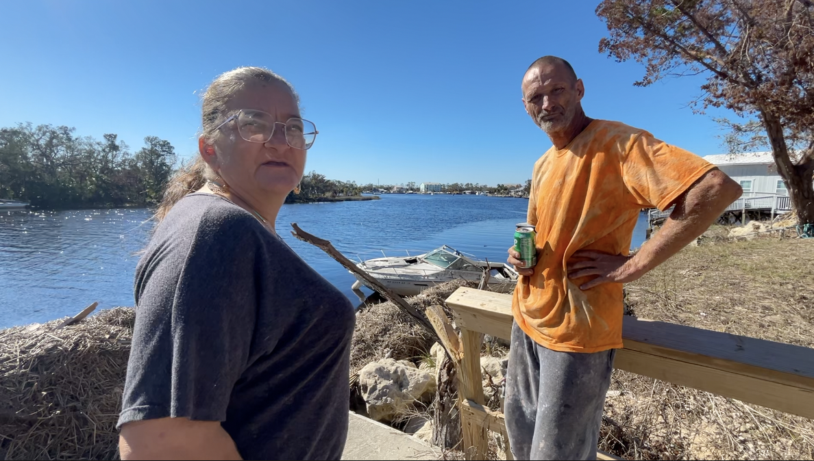 Mark and Gabby Kramer share their experience riding out Helene on their boat 