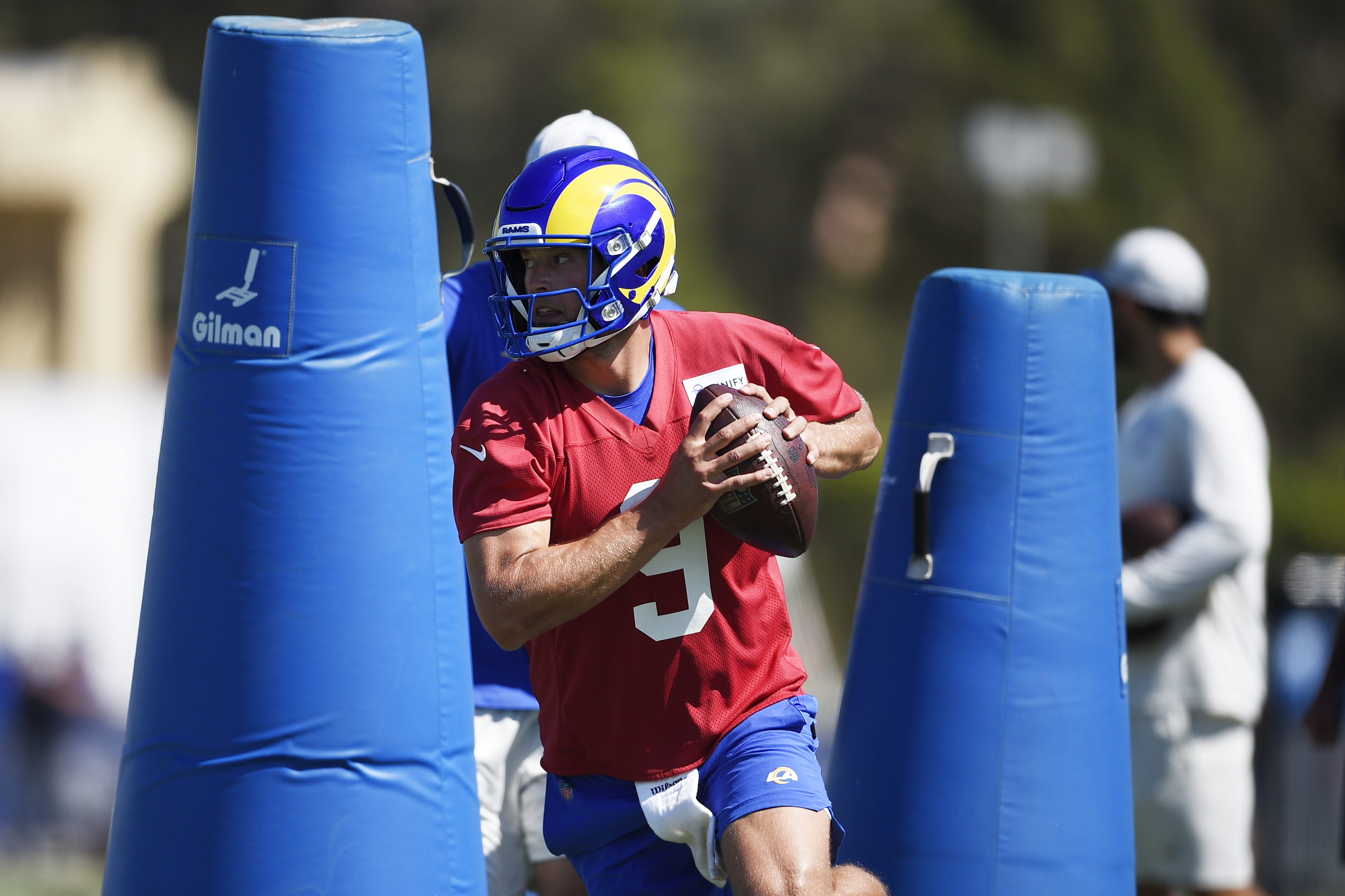 Matthew Stafford Rams Training Camp Football