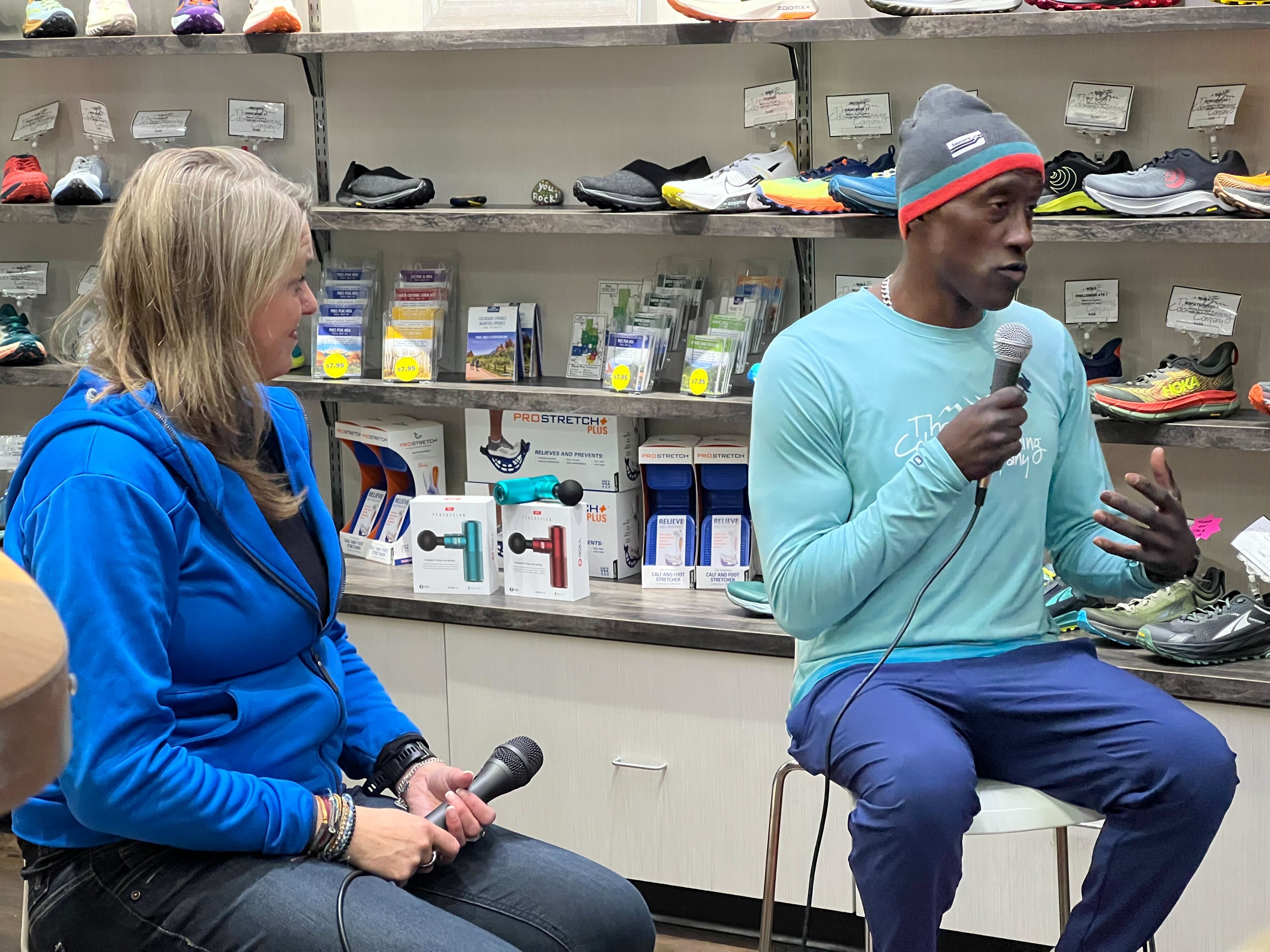 Marathon Runner Markelle Taylor 