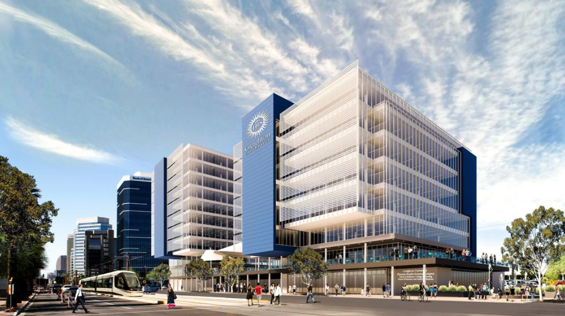 Creighton University Phoenix Campus rendering