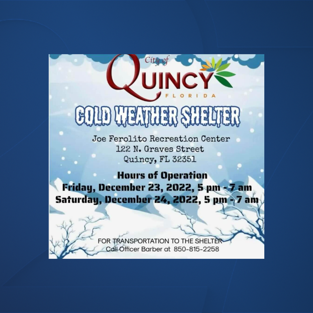 Quincy cold weather shelter