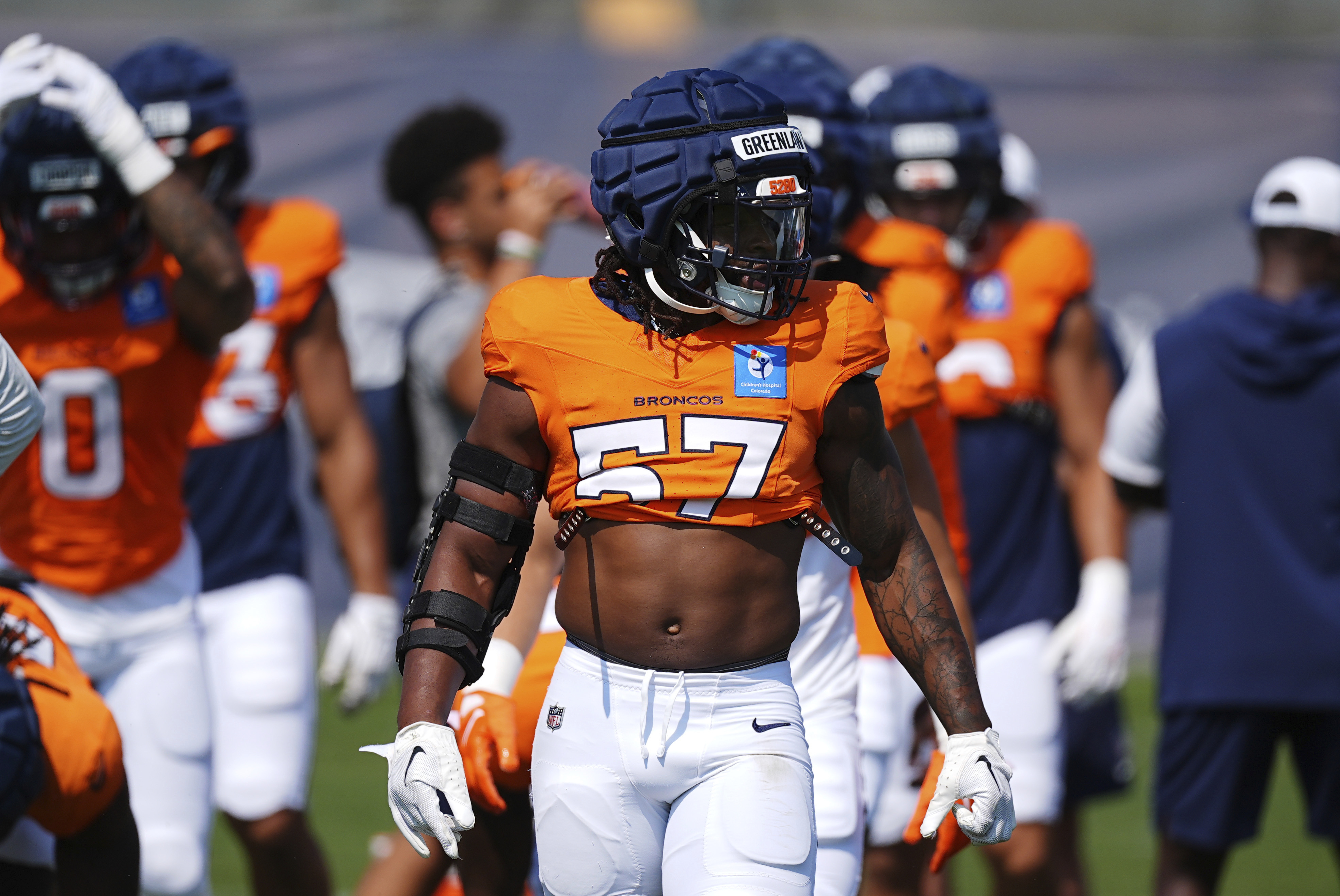 Broncos Camp Football