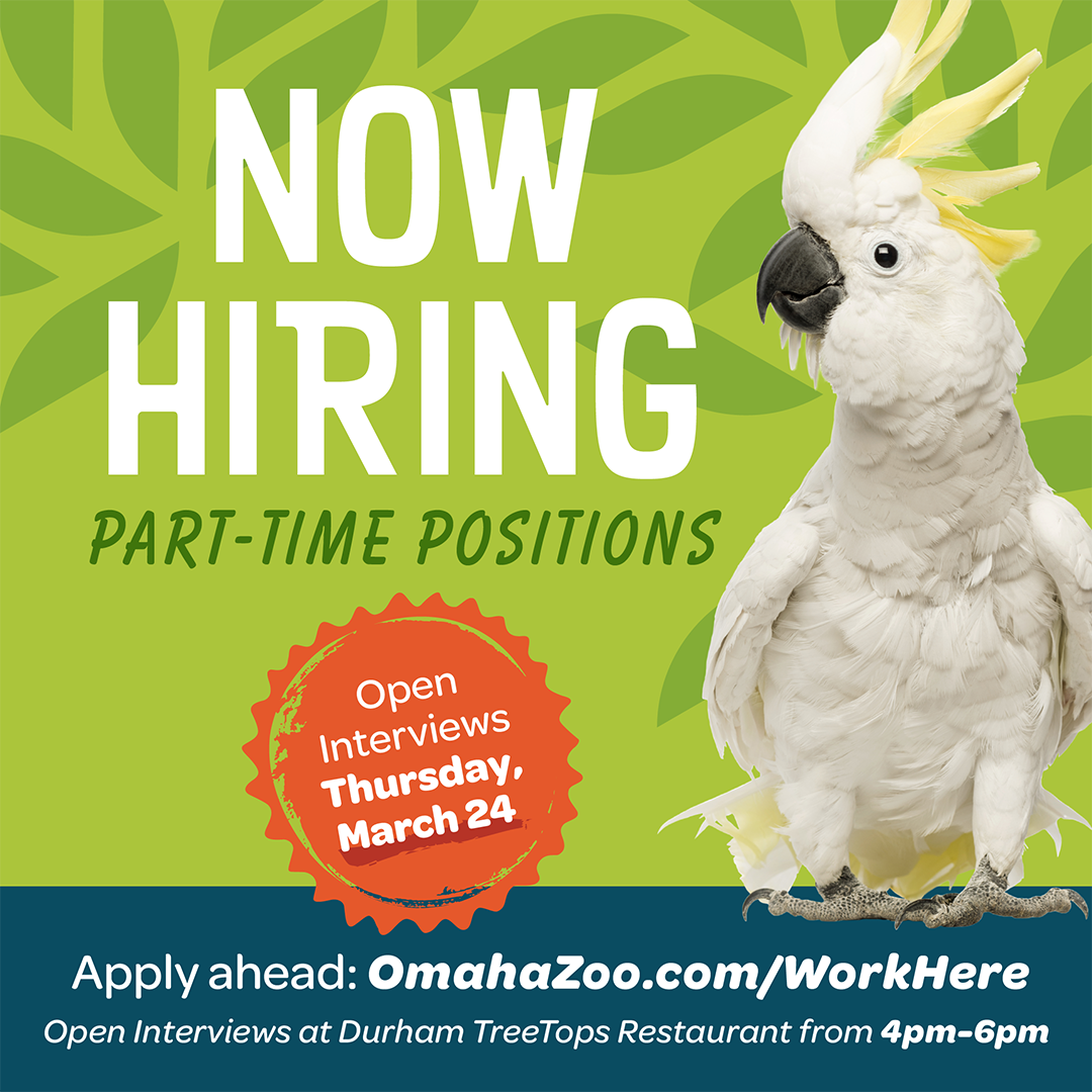 Omaha's Henry Doorly Zoo and Aquarium hiring