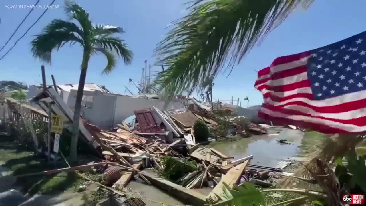 Fort Myers following Hurricane Ian