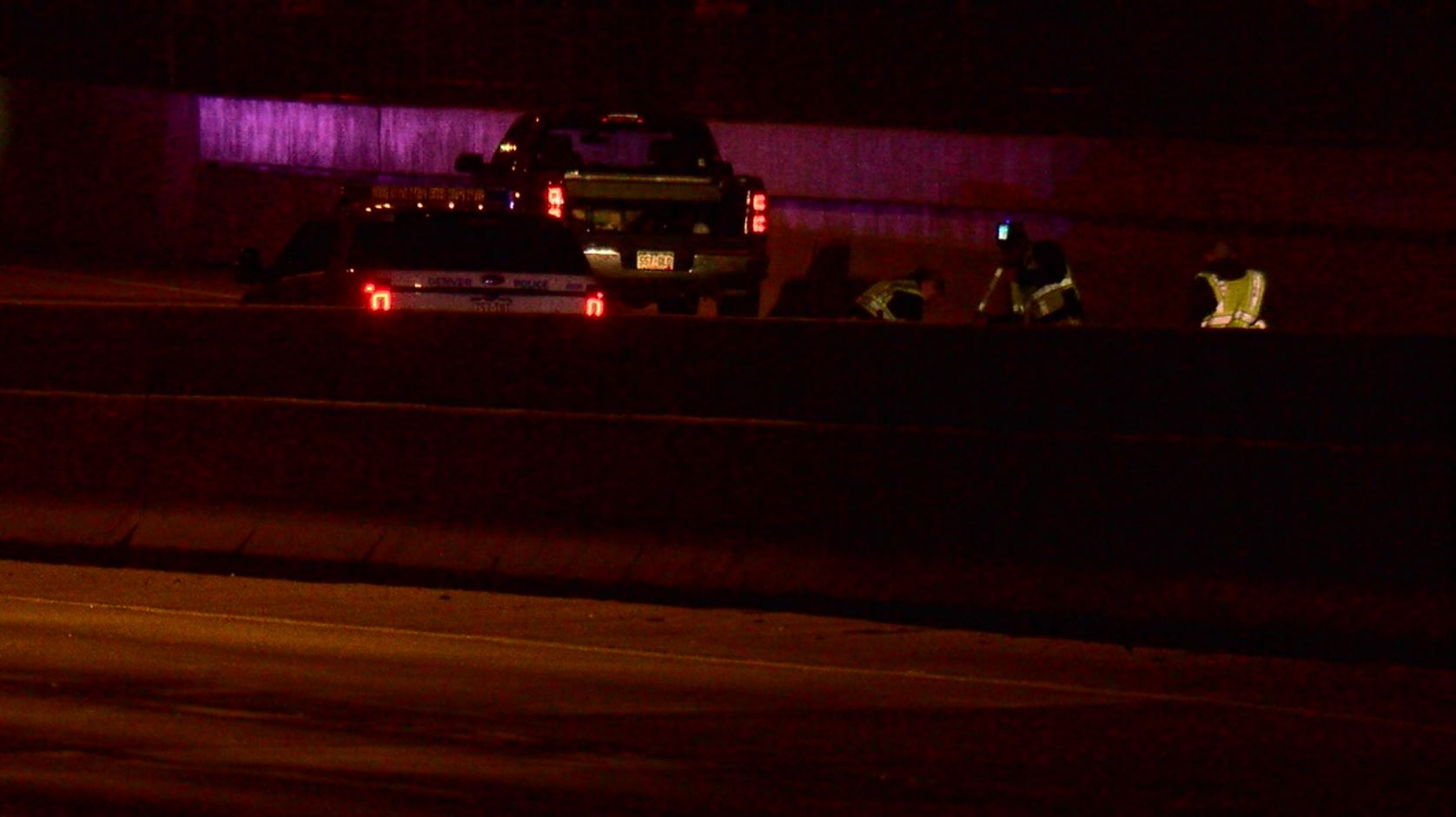 Denver Police investigate fatal auto-ped on I-25 south of Hampden Avenue 