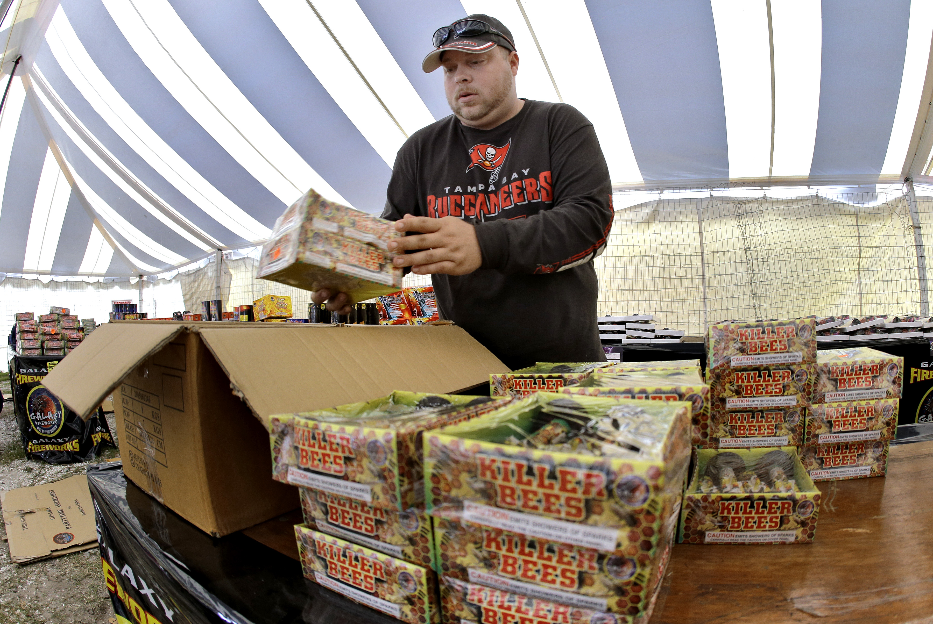 Fireworks booth
