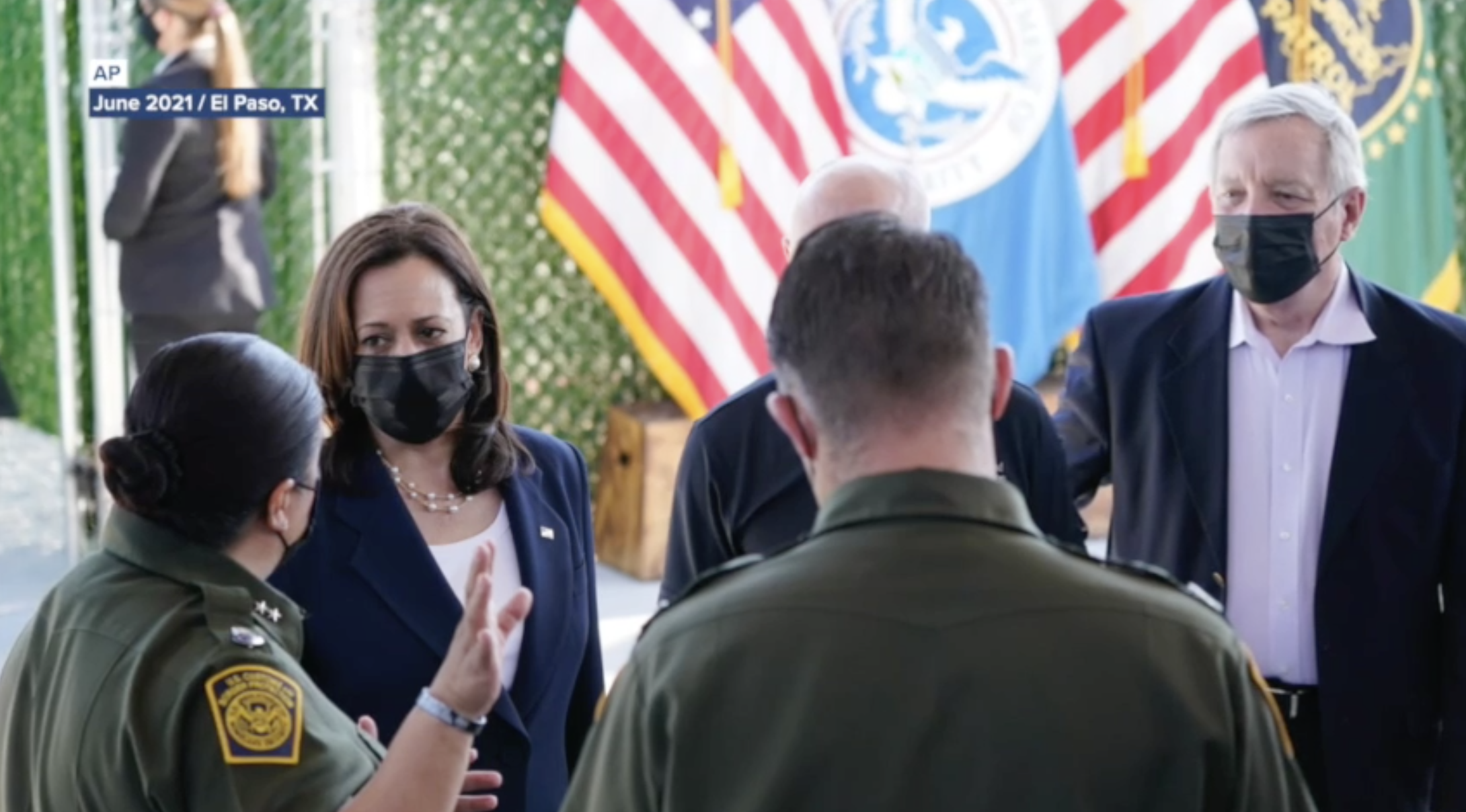 Vice President Kamala Harris visits border in El Paso