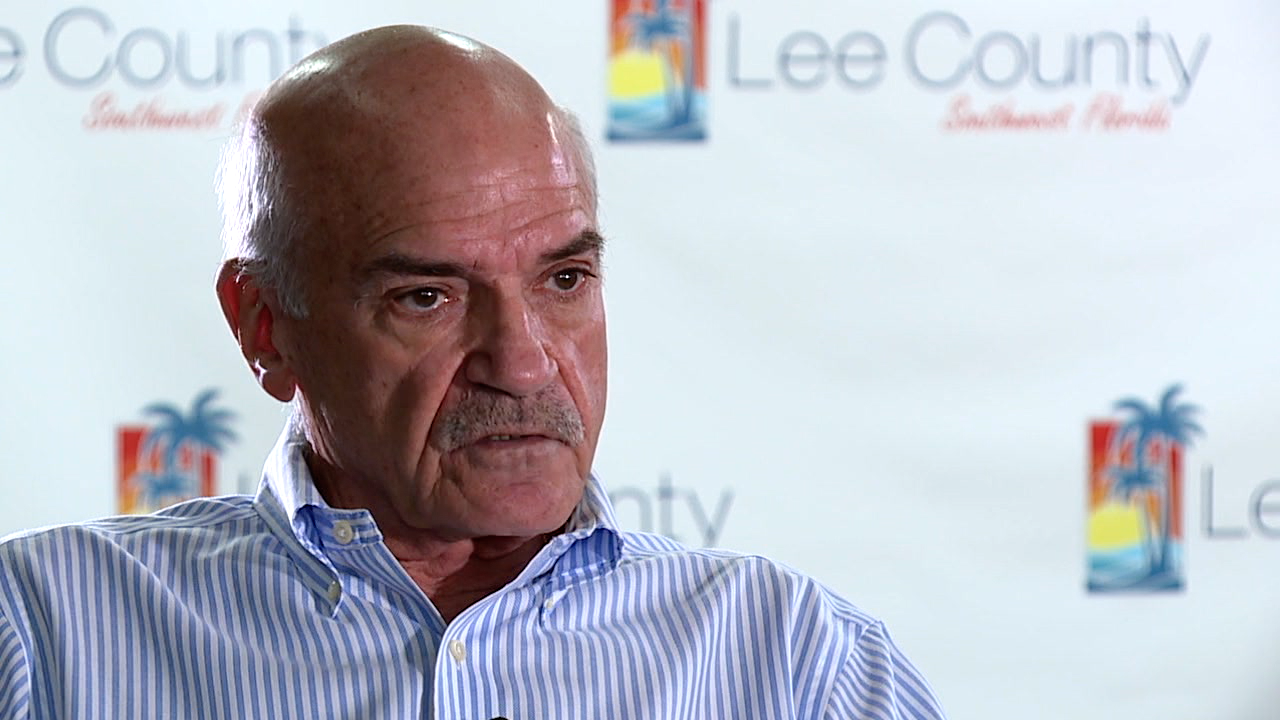 Lee County Manager Roger Desjarlais