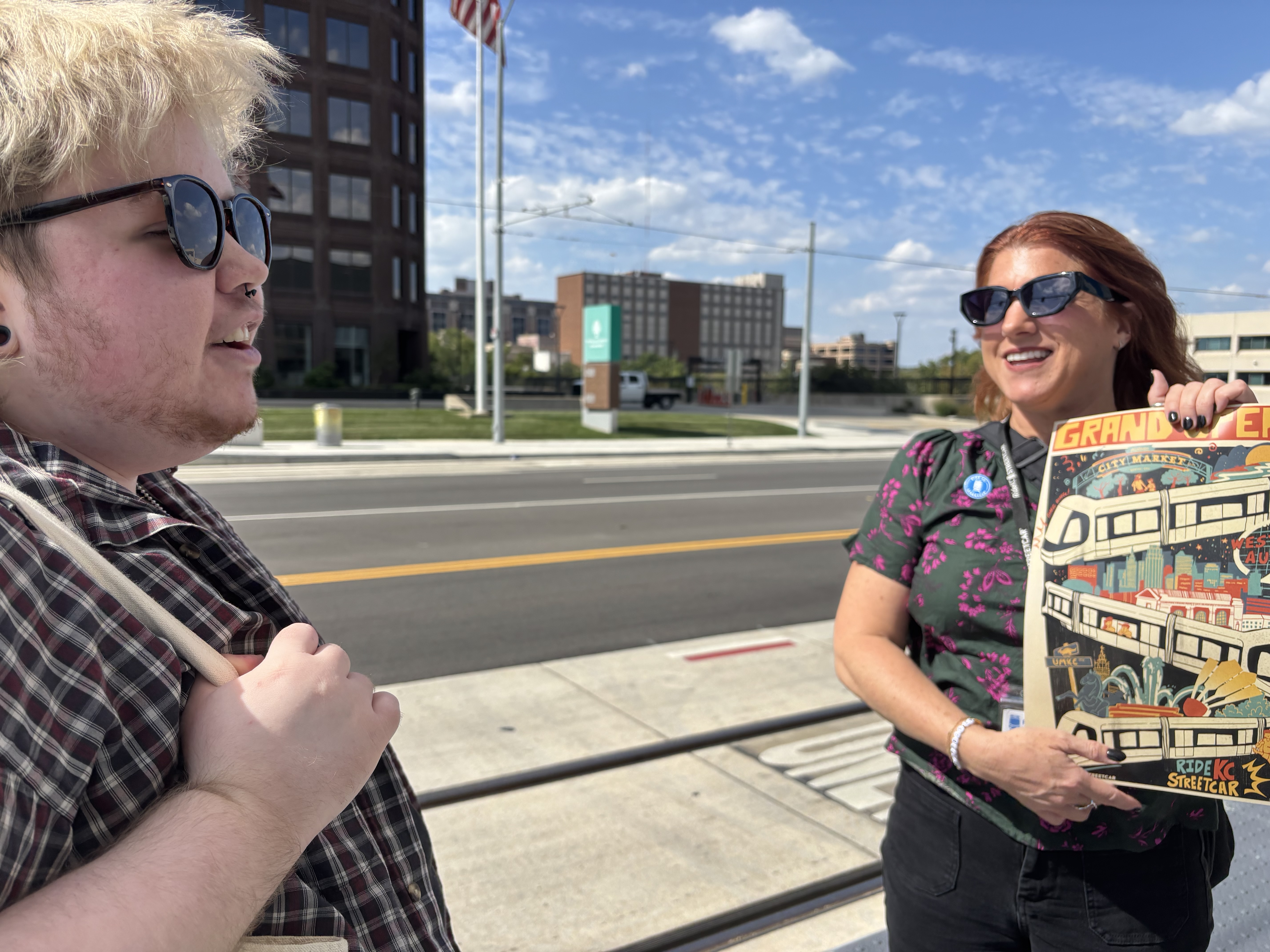 Donna Mandelbaum and Sam Morgan