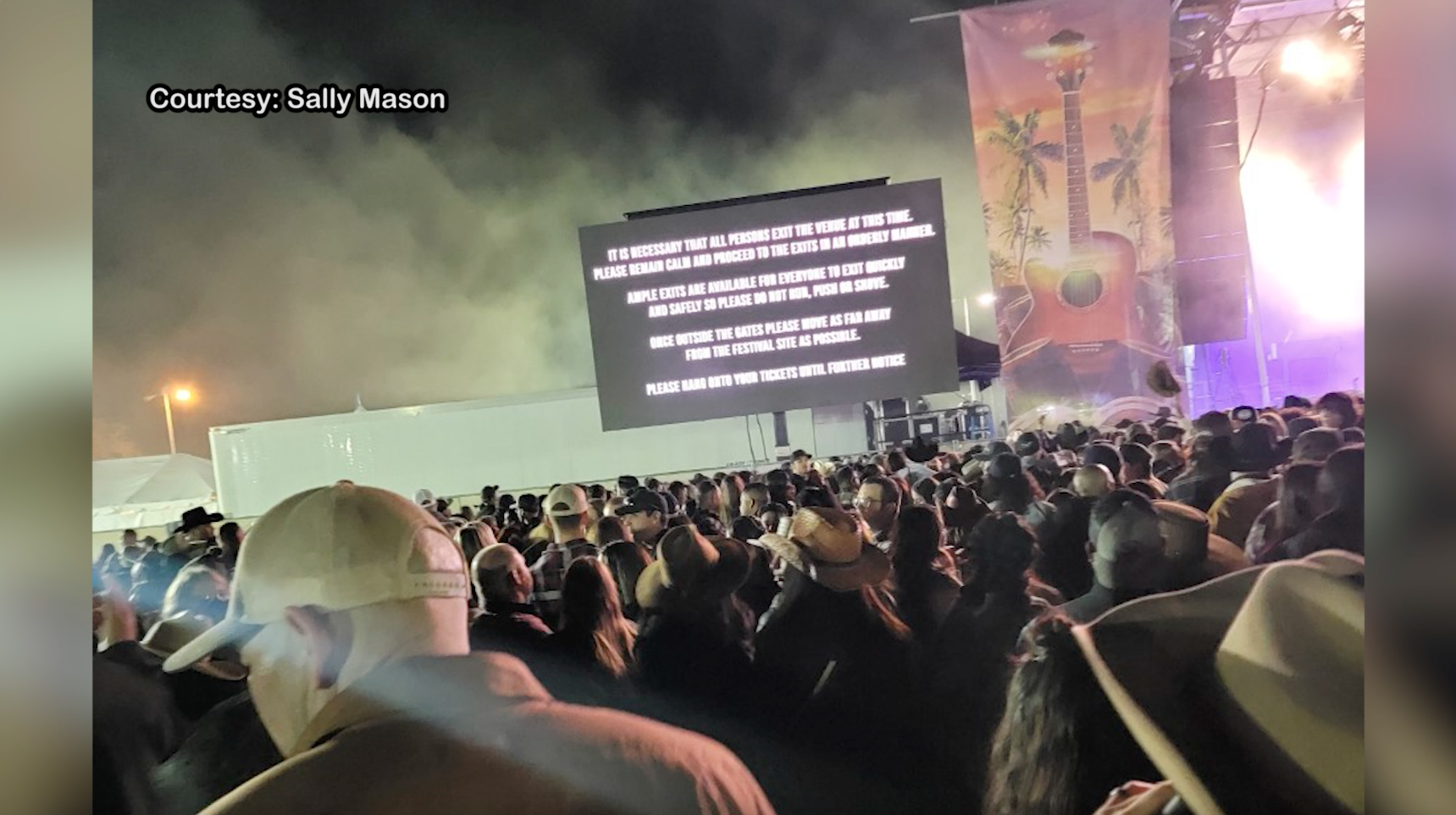 Boots in the Park Evacuation, March 2023 (FILE)