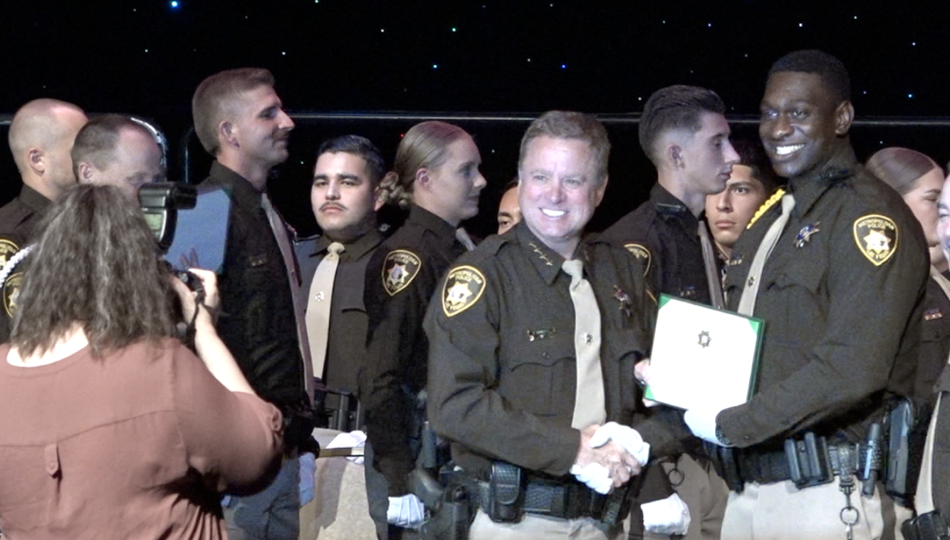 LVMPD graduation ceremony