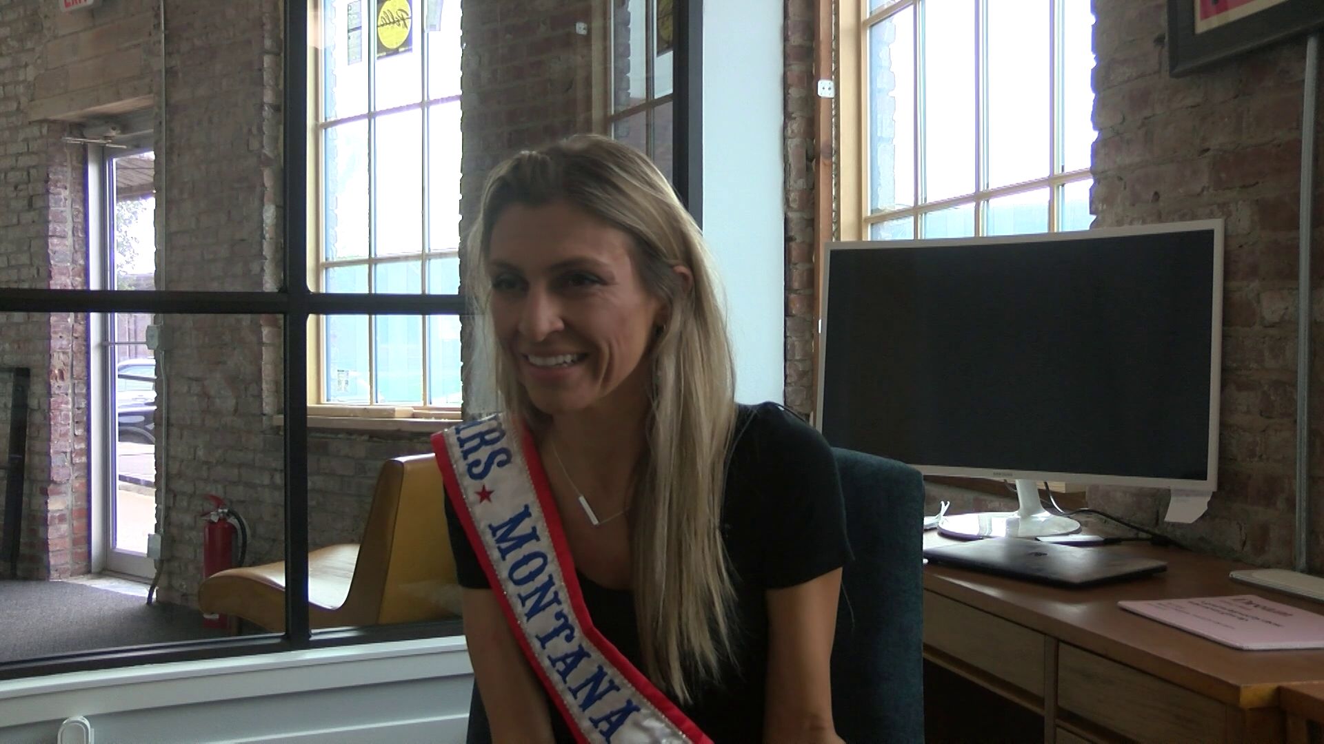 Catherine Mertz of Great Falls won the title of "Mrs. Montana."