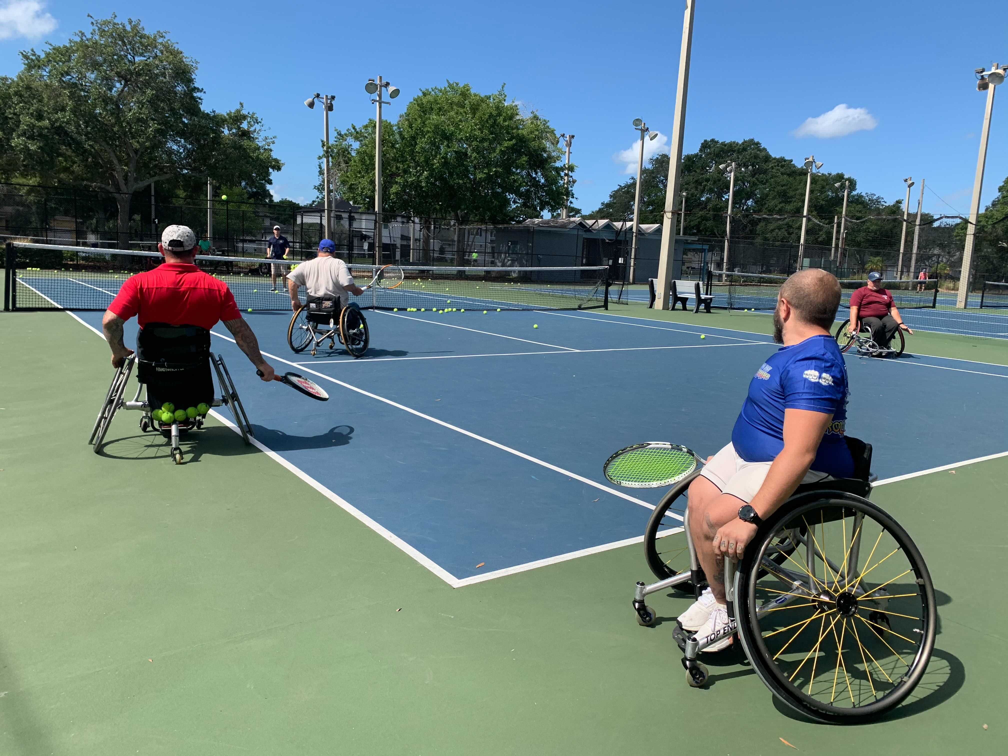 Wheelchair tennis