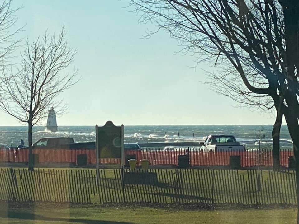 Man rescued after getting swept into Lake Michigan