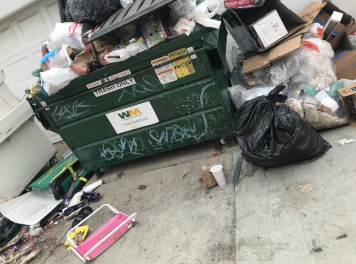 Driver shortage leading to overflowing dumpsters in San Diego neighborhoods