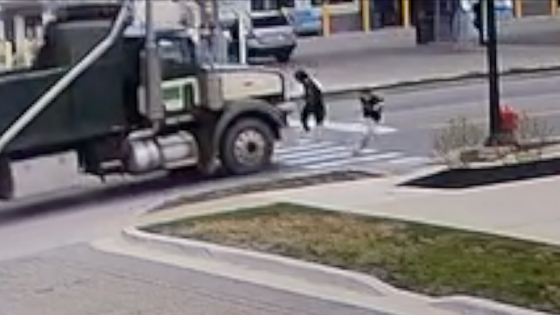 A close call at a Cedar Springs intersection