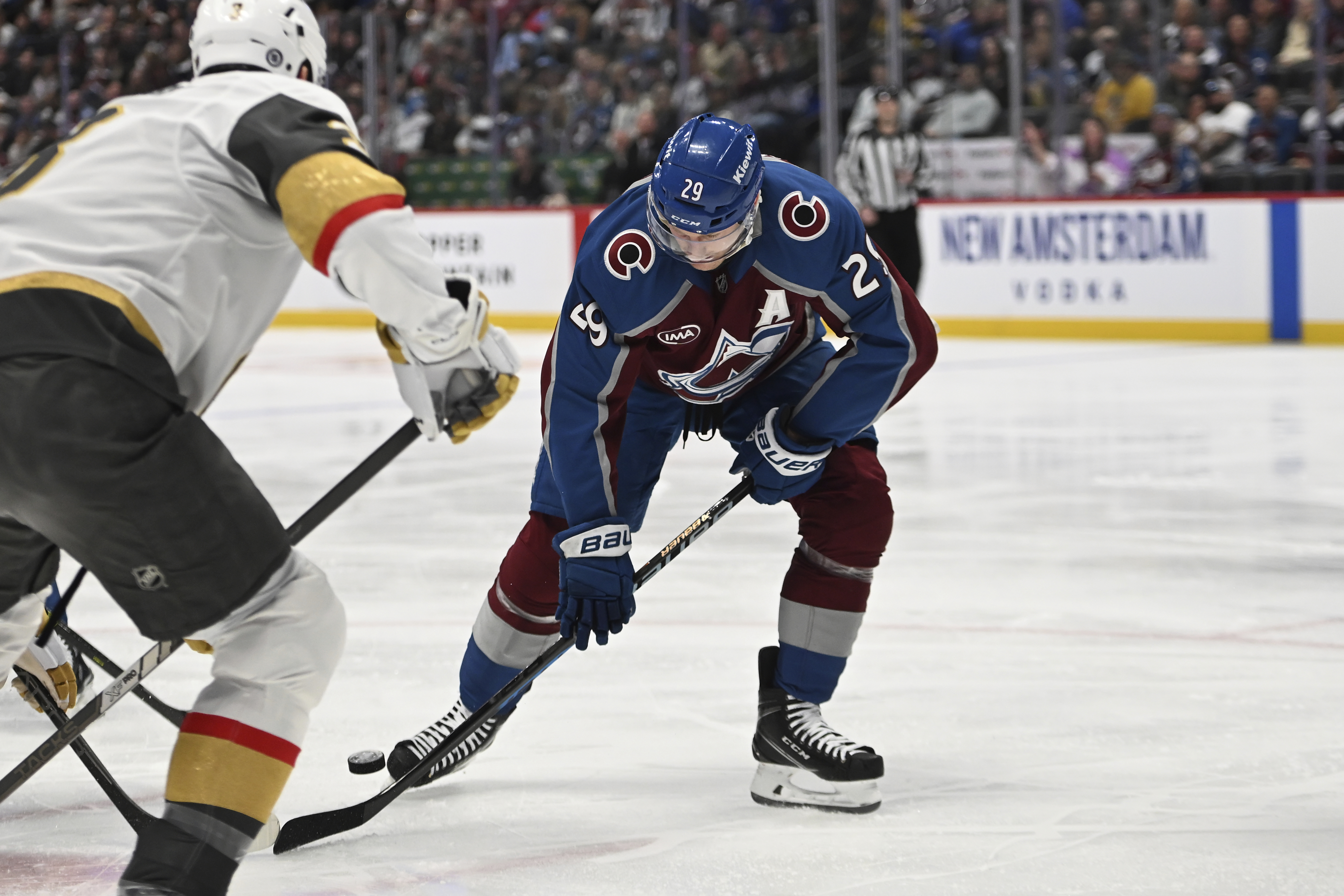 Golden Knights Avalanche Hockey
