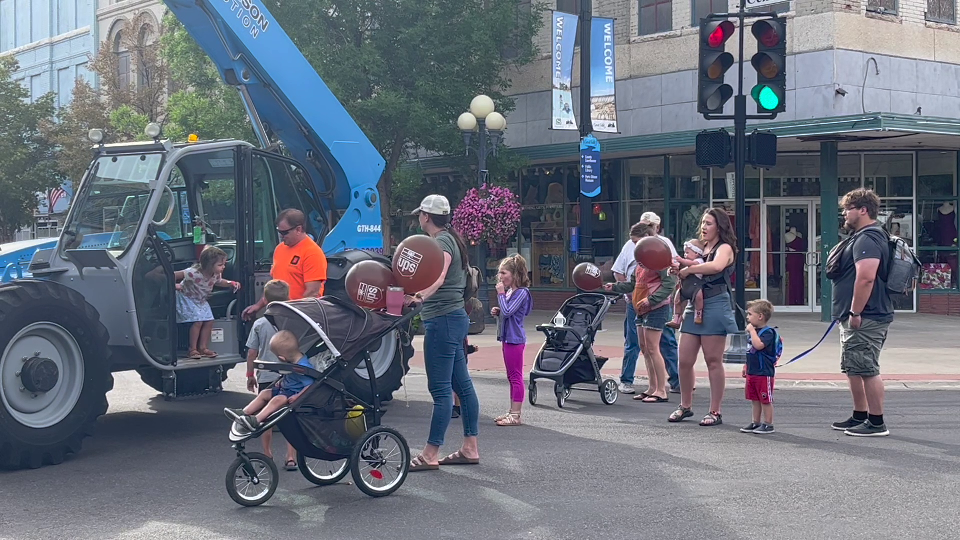 "Touch A Truck" event in downtown Great Falls