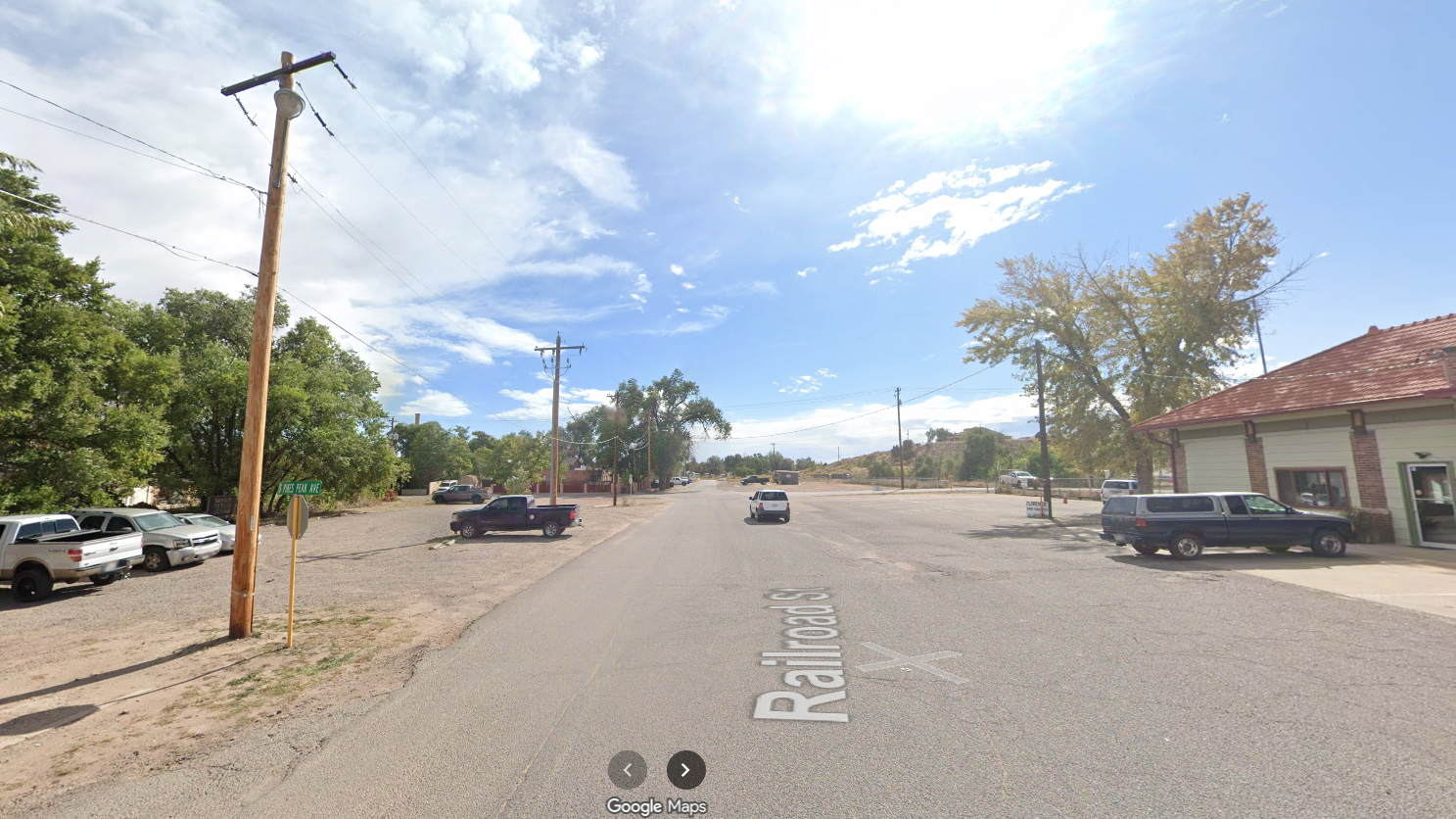 100 block of Railroad Street in Florence