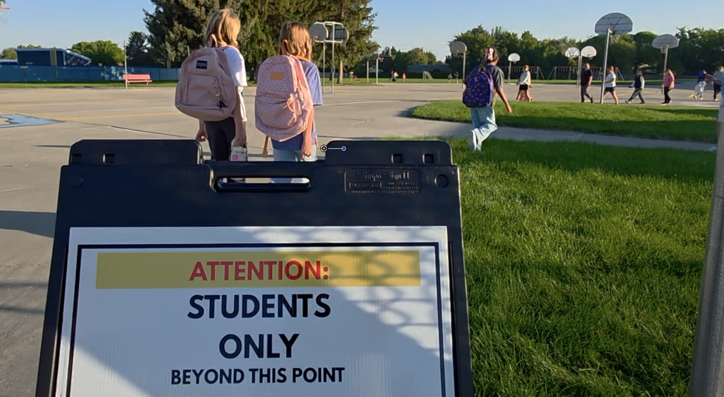 Day-One in the Twin Falls School District; Sawtooth Elementary rolls out new safety policy