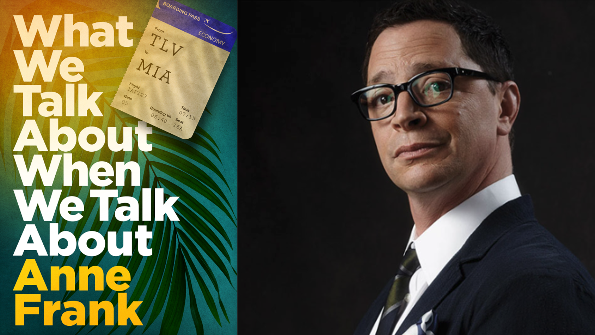 Joshua Malina & What We Talk About When We Talk About Anne Frank