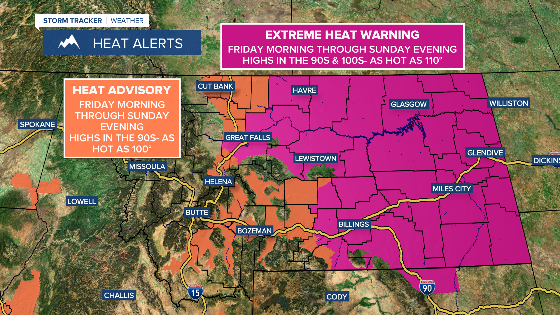 Heat Alerts 7-24-26