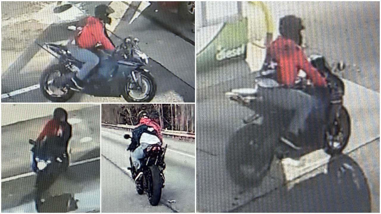 motorcyclist WANTED Christmas Day chase Interstate 81 Augusta County Christmas Day chase