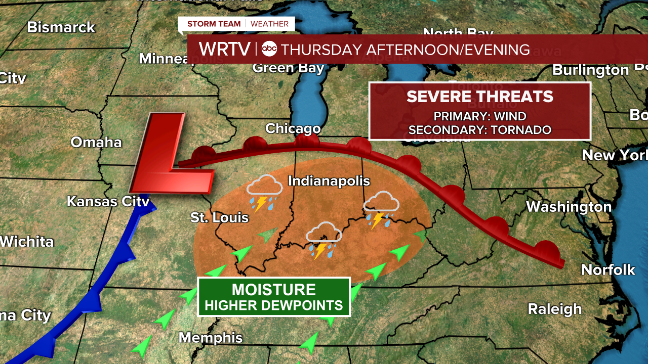 Thursday severe weather setup
