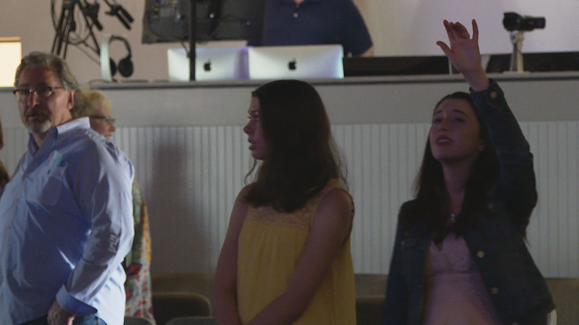 Many churchgoers returning in person for first time since last year this Easter