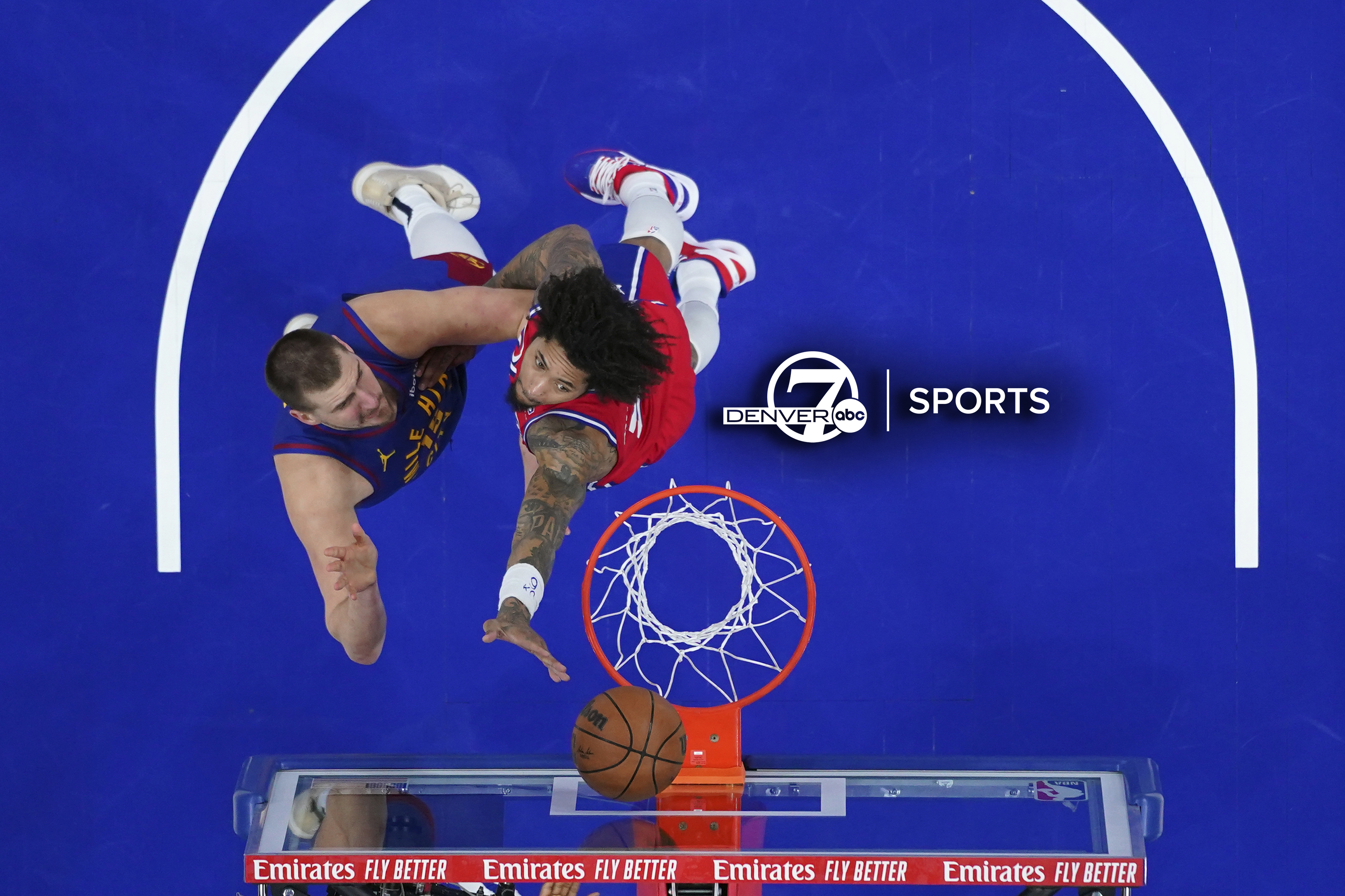 Nuggets 76ers Basketball