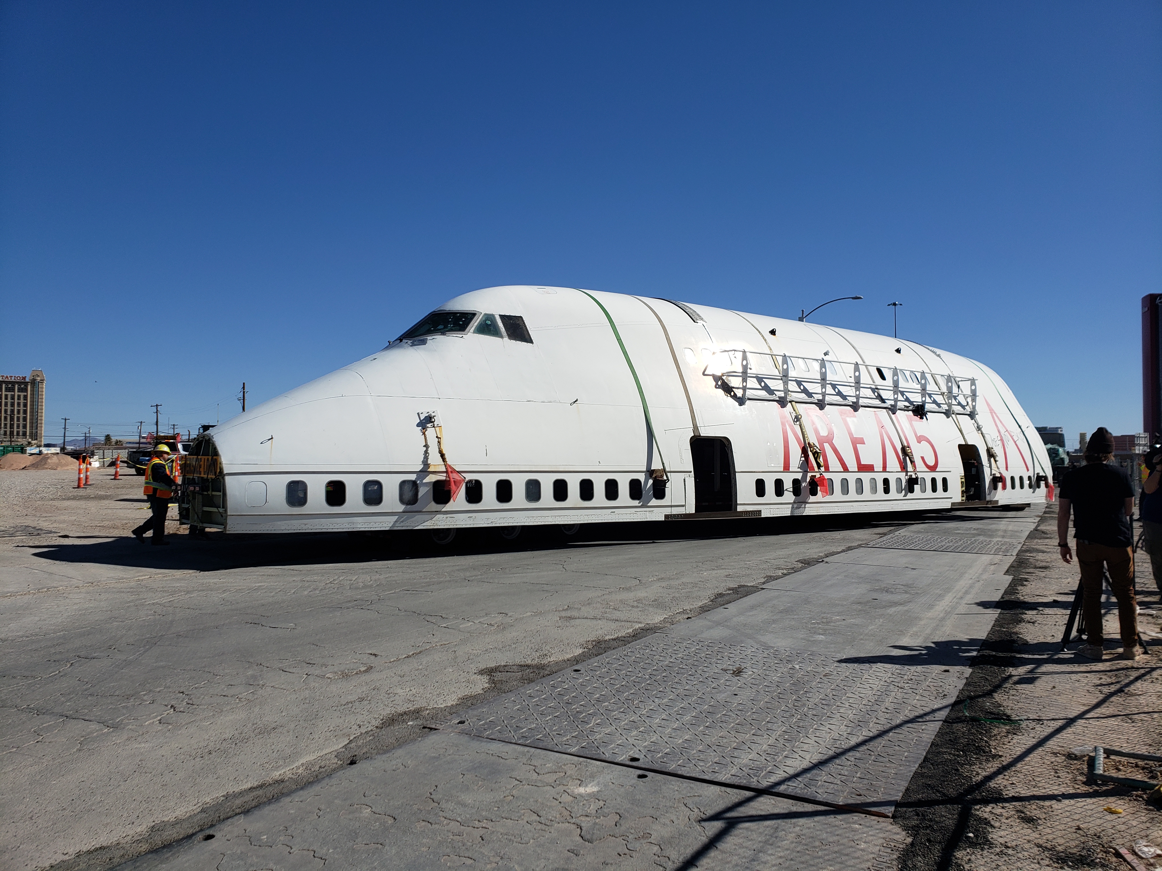 Boeing 747 at AREA15