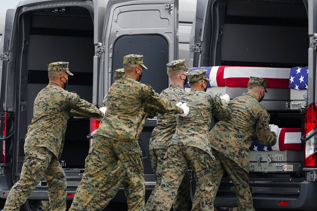 Daegan Page casket