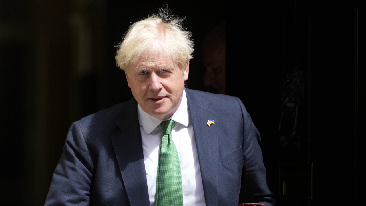 Britain's Prime Minister Boris Johnson