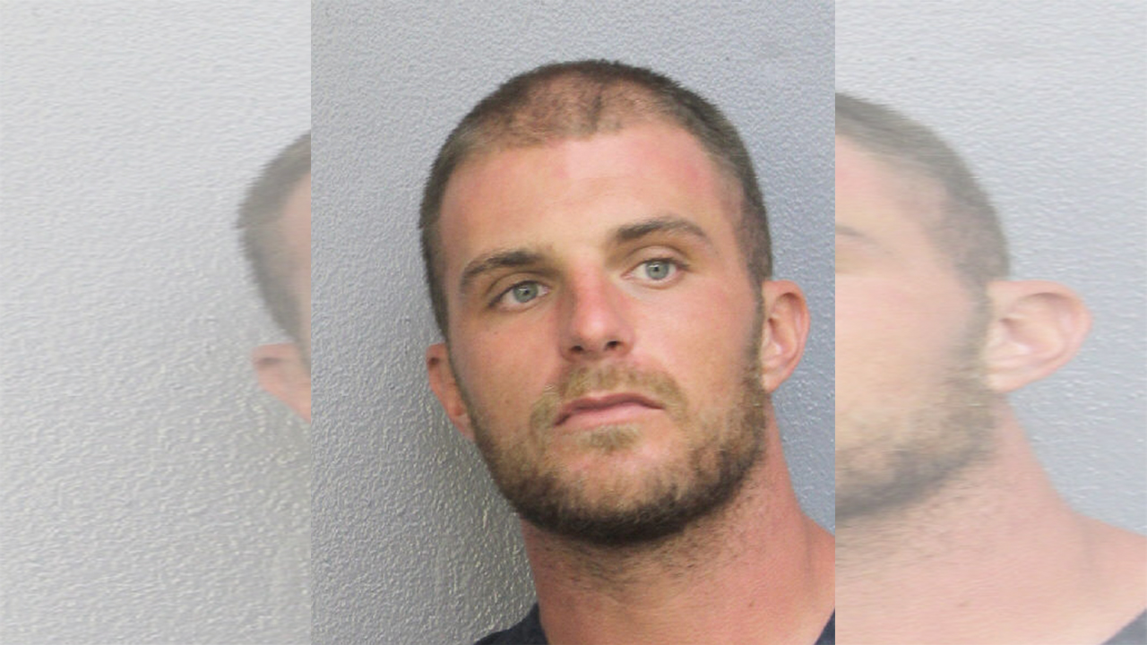 Brendan Evans, pleaded guilty to beating and stabbing Ollie the pit bull